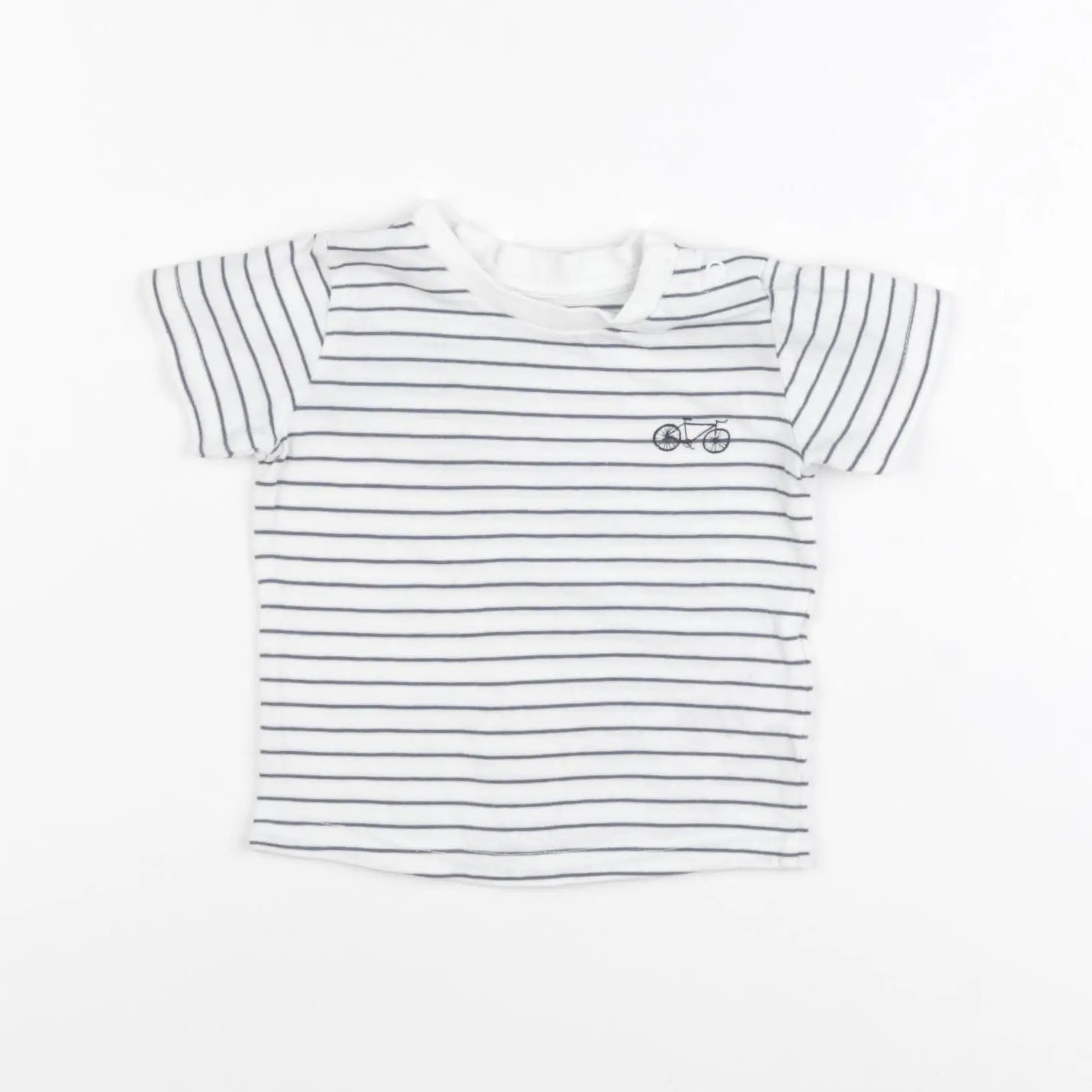 Vertbaudet - tee-shirt bleu - 3 mois