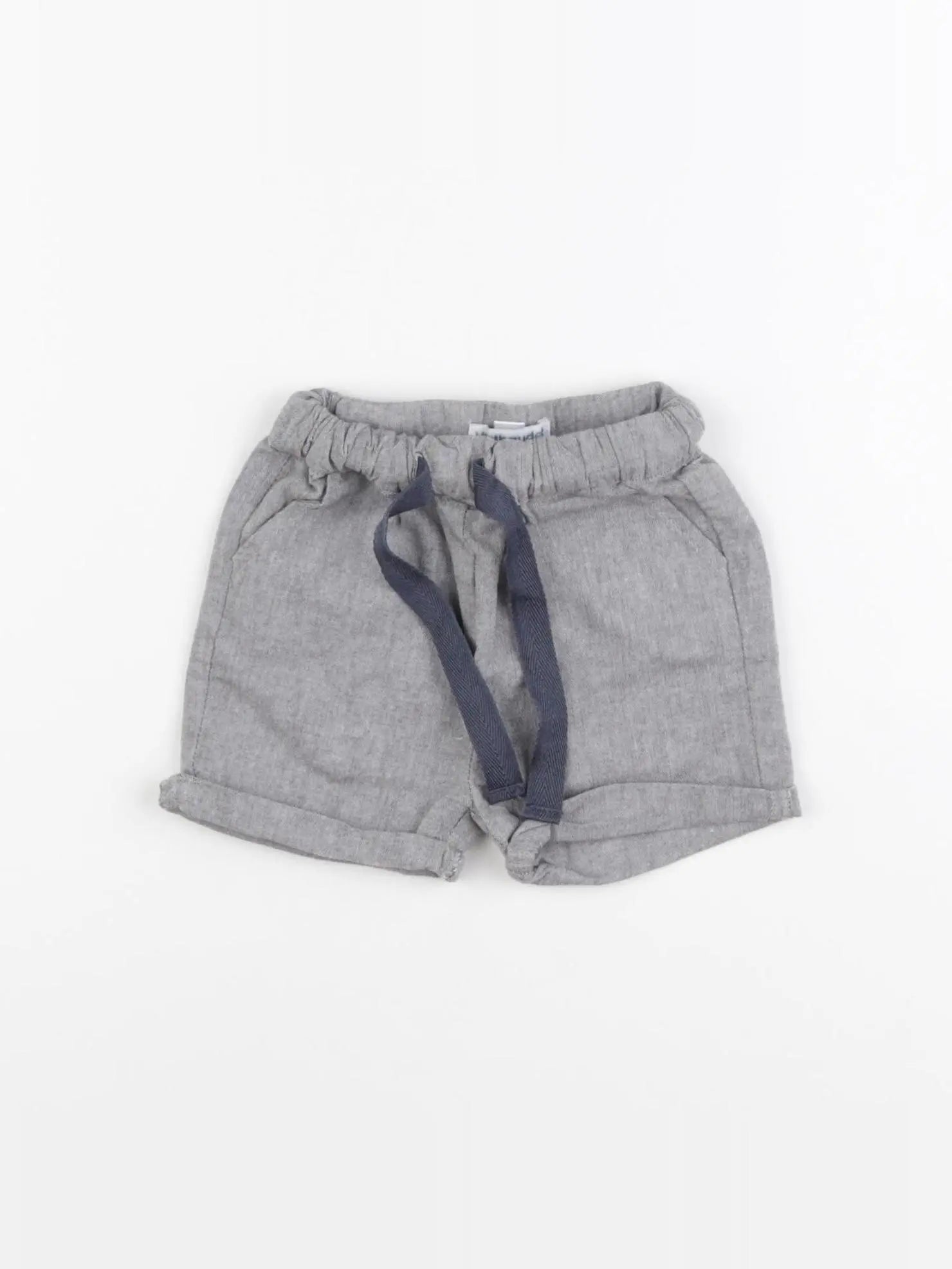 Vertbaudet - short gris - 3 mois