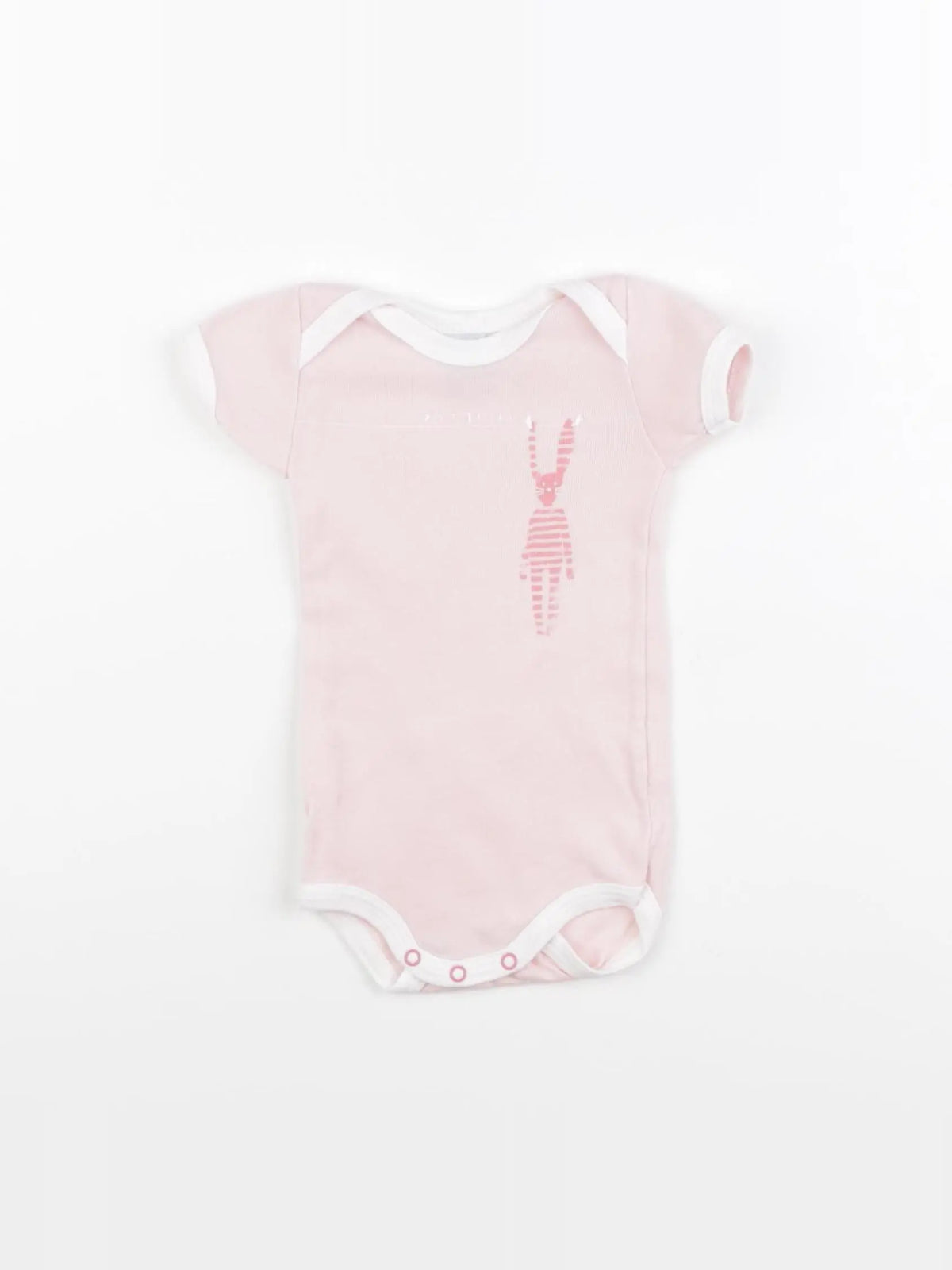 Petit Bateau - body rose - 3 mois
