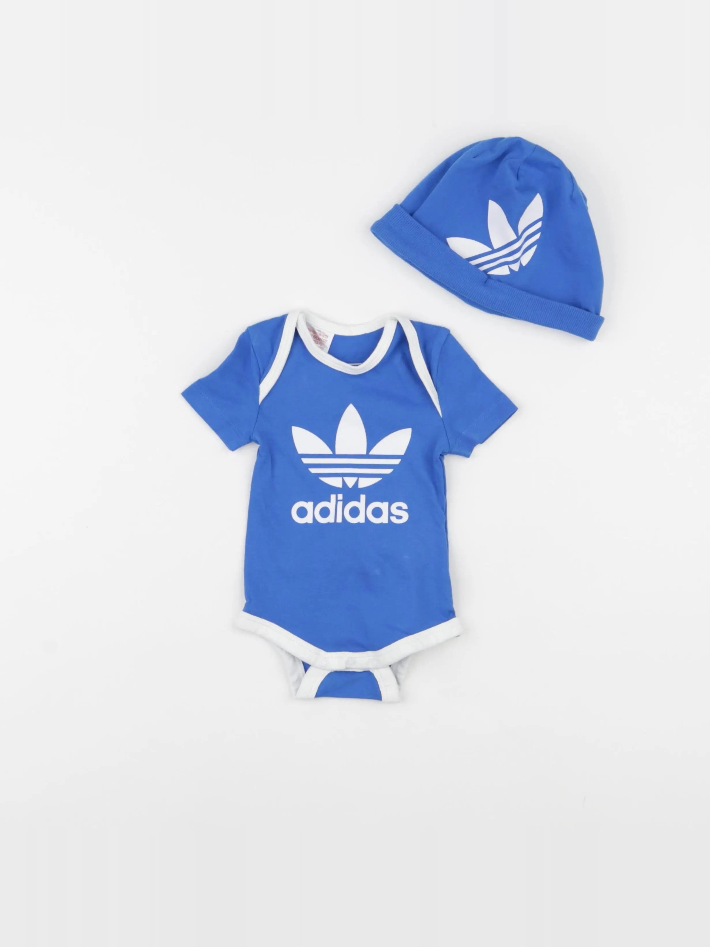 Adidas - ensemble bleu - 0/1 mois