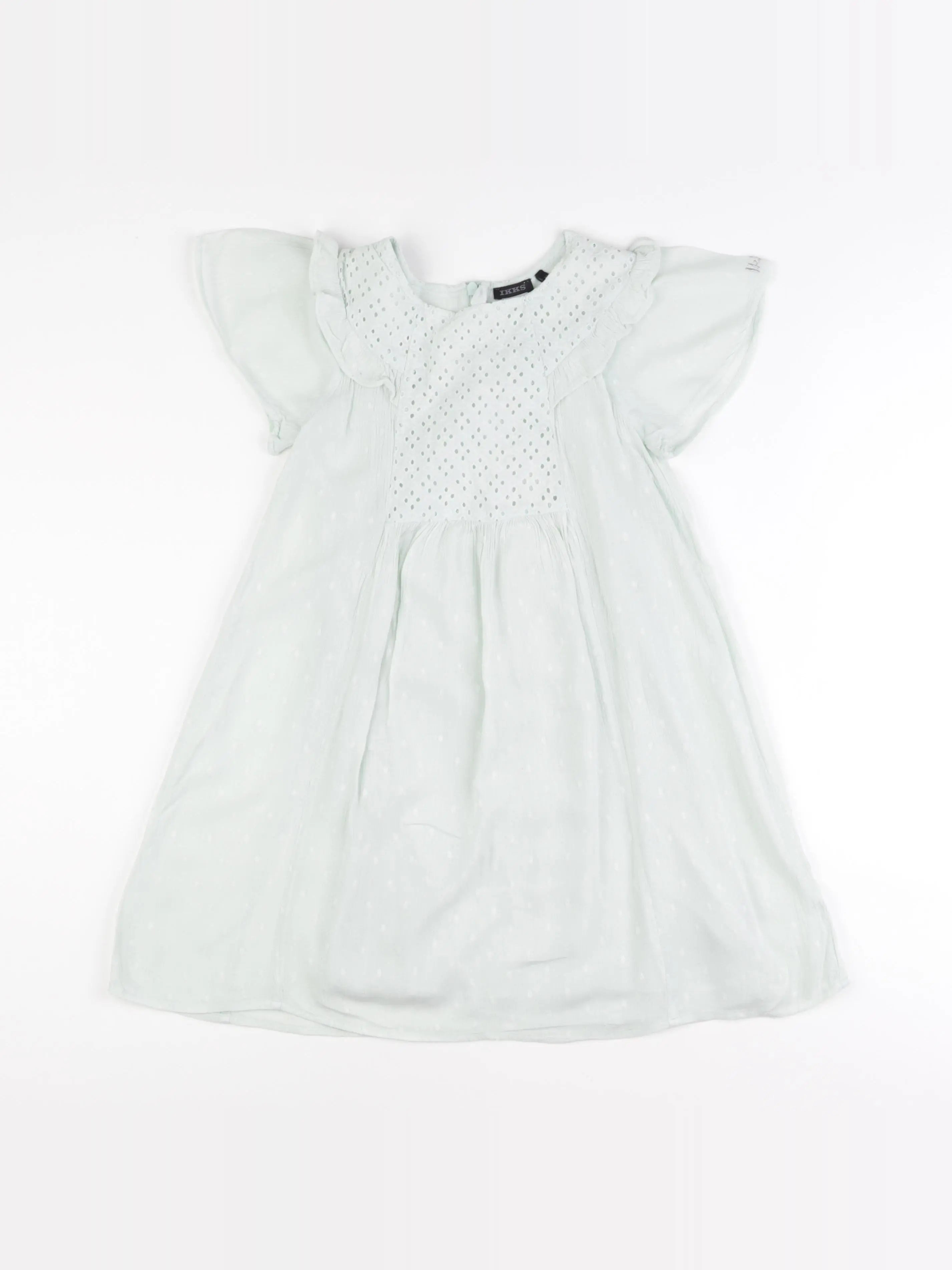 IKKS - robe vert - 8 ans