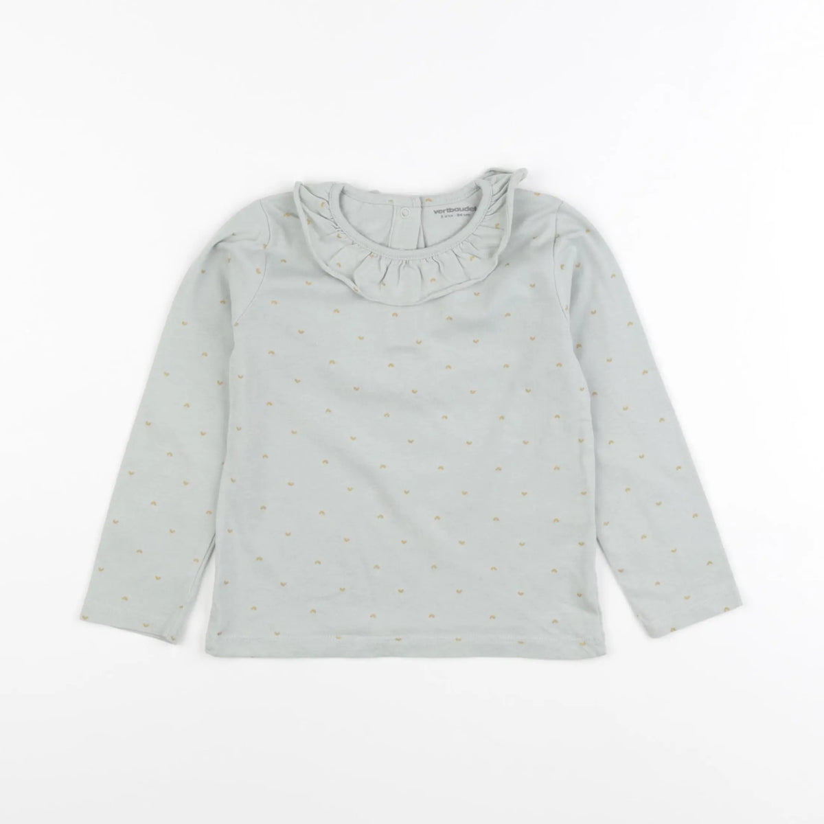 Vertbaudet - tee-shirt bleu - 3 ans