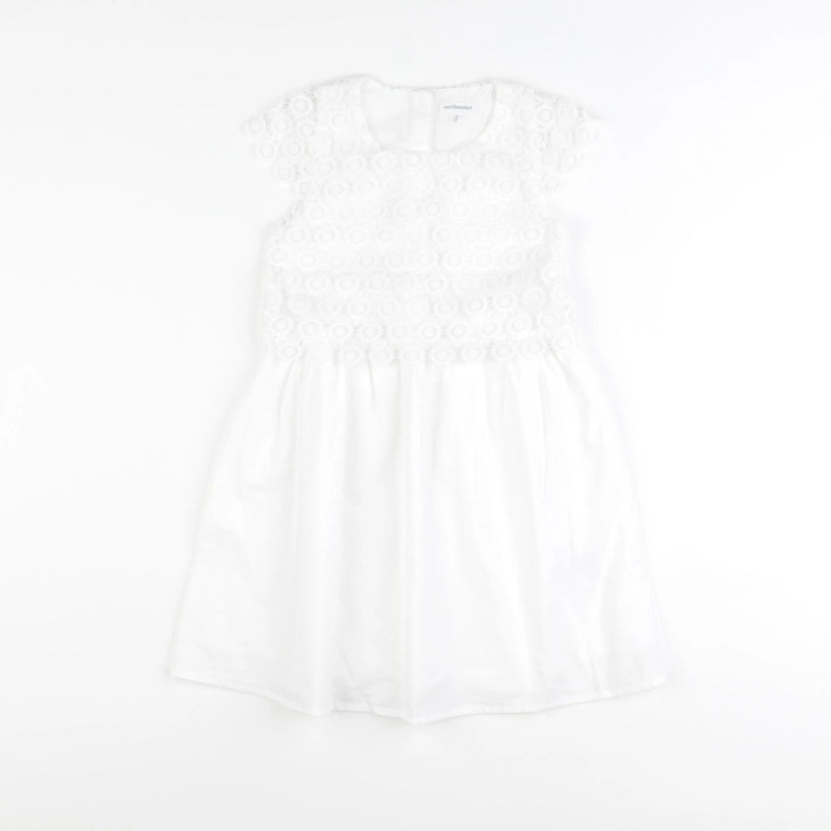 Vertbaudet - robe blanc - 5 ans