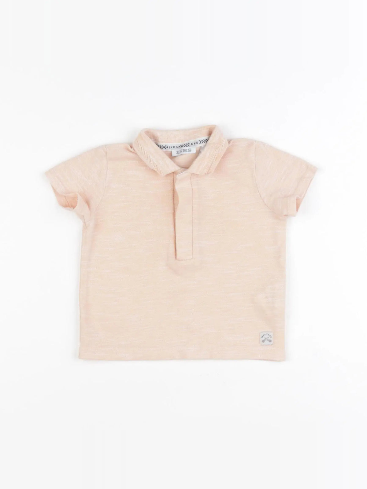 IKKS - polo imprimé au dos orange - 6 mois