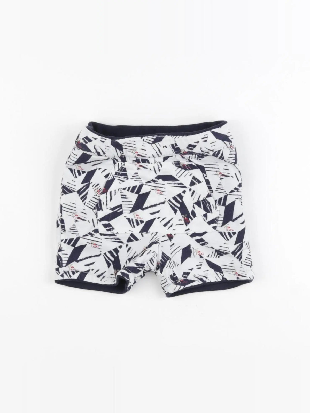 IKKS - short réversible bleu - 6 mois