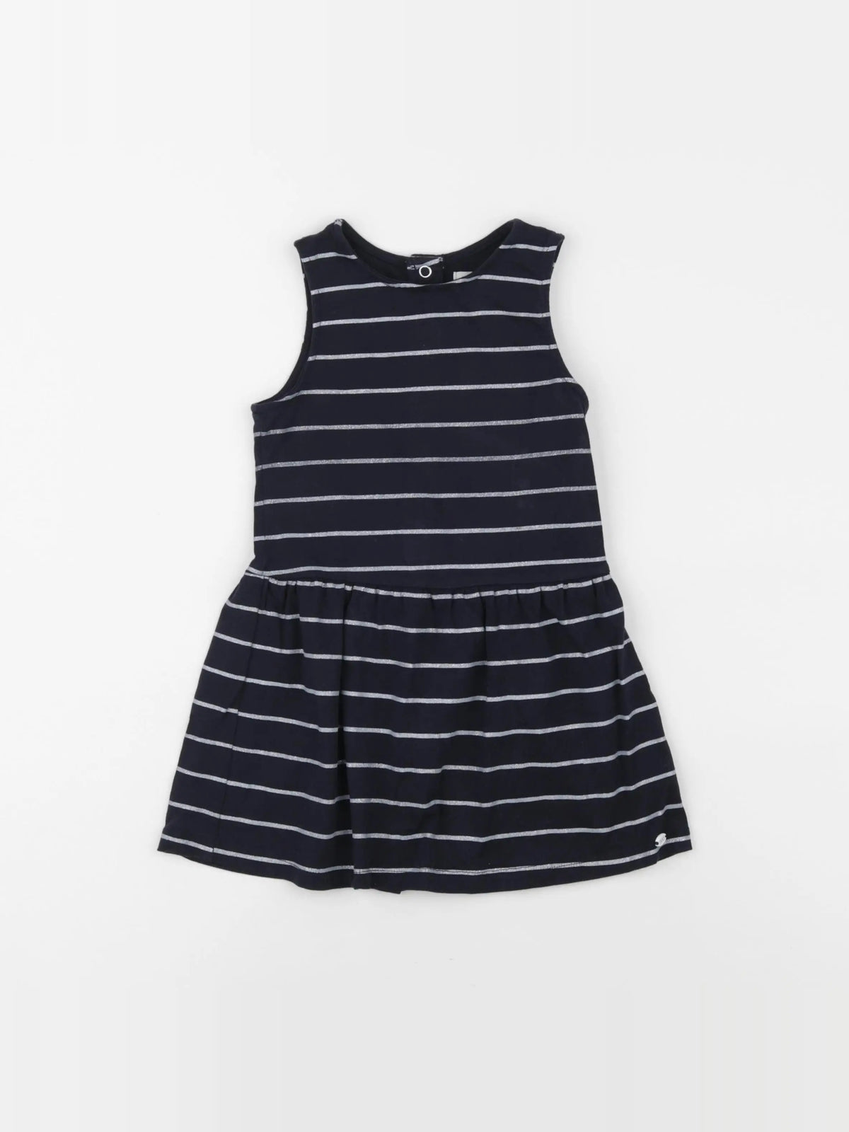 IKKS - robe bleu, argent - 2 ans