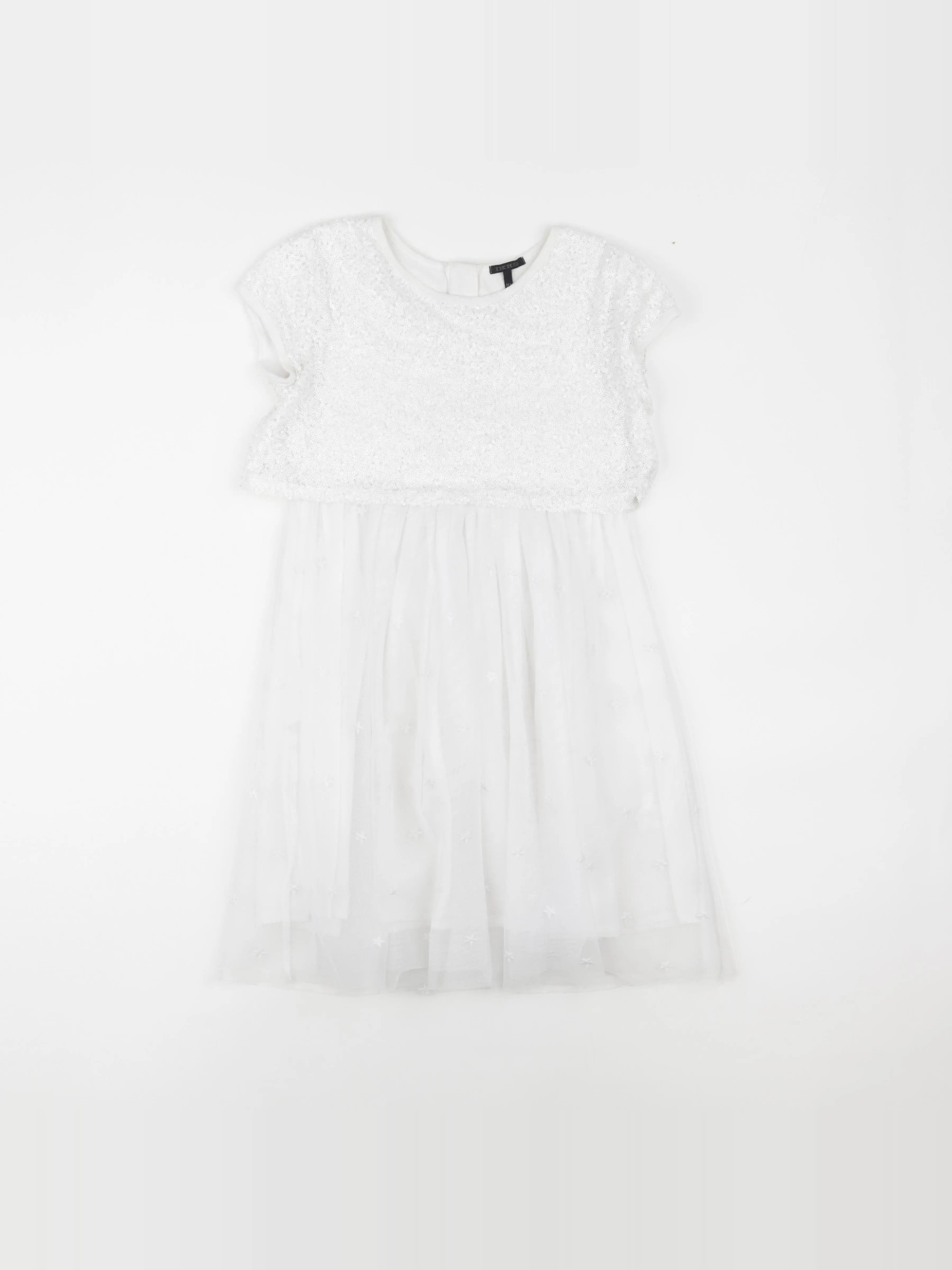 IKKS - robe blanc - 10 ans