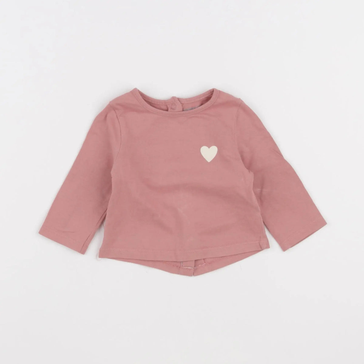 Vertbaudet - tee-shirt rose - 3 mois