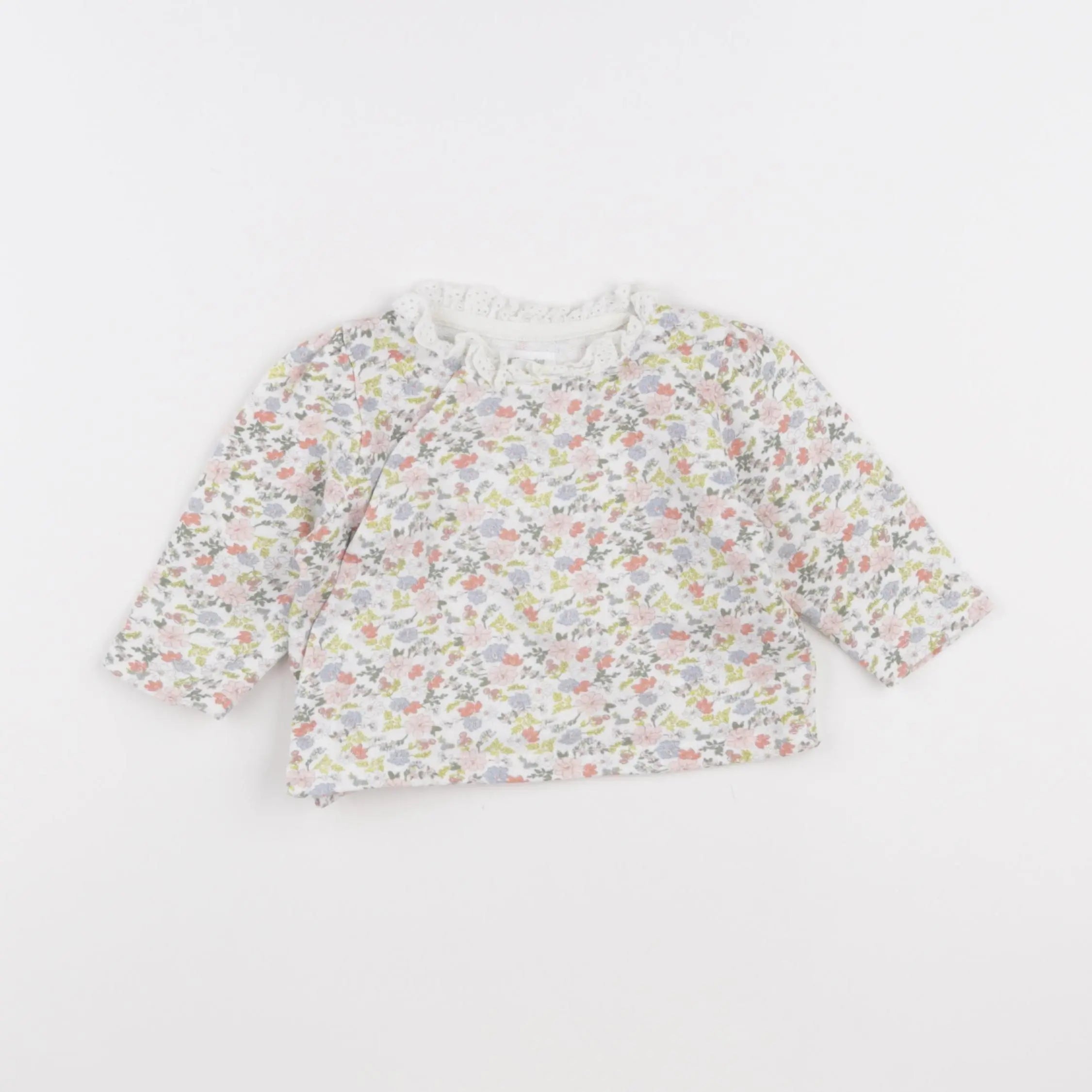 Vertbaudet - sweat multicolore - 3 mois