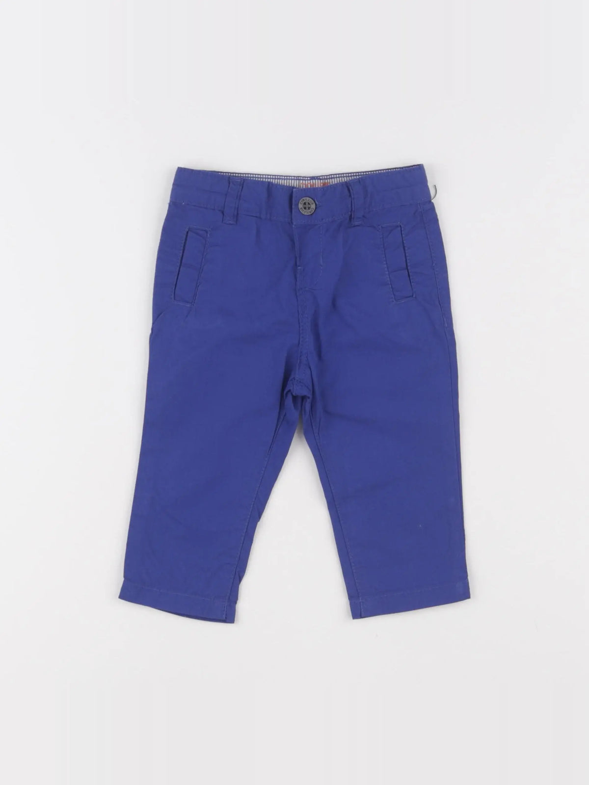 Cyrillus - pantalon bleu - 6 mois