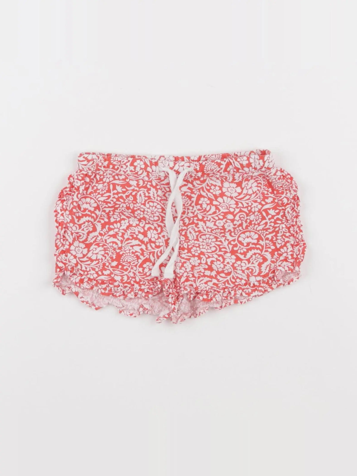 Boutchou - short rouge - 12 mois