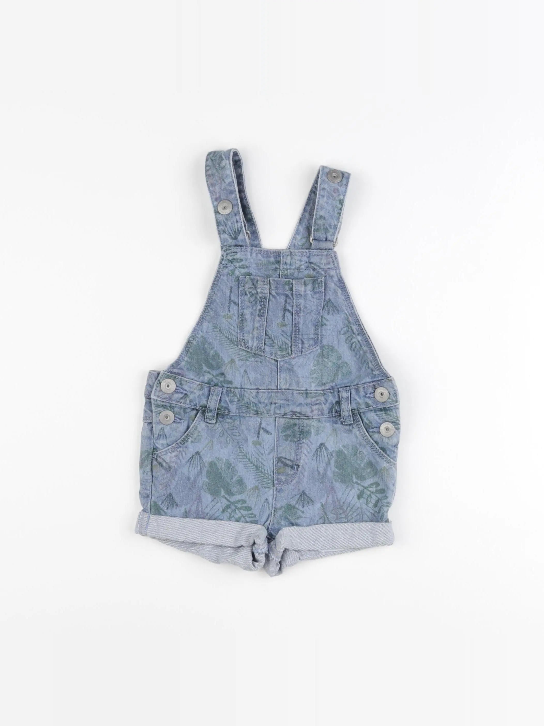 Vertbaudet - salopette bleu - 2 ans