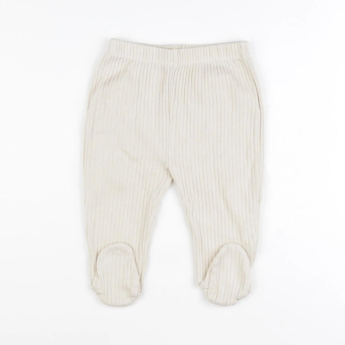 Vertbaudet - legging beige - 12 mois