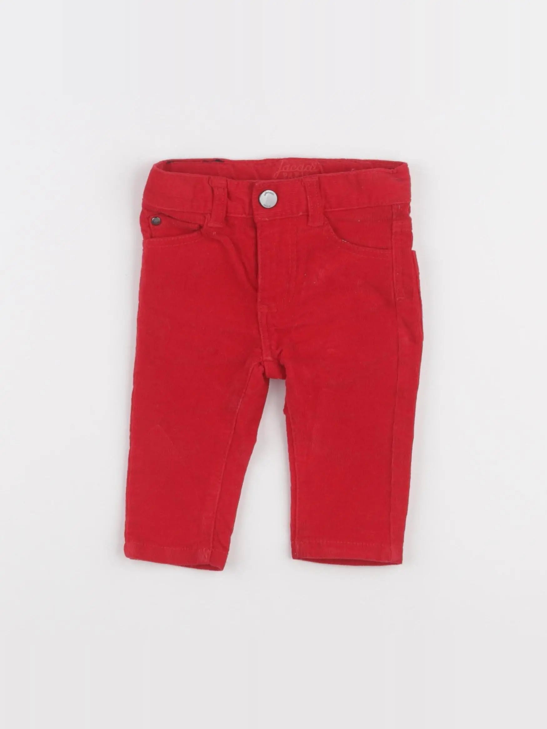 Jacadi - pantalon rouge - 6 mois