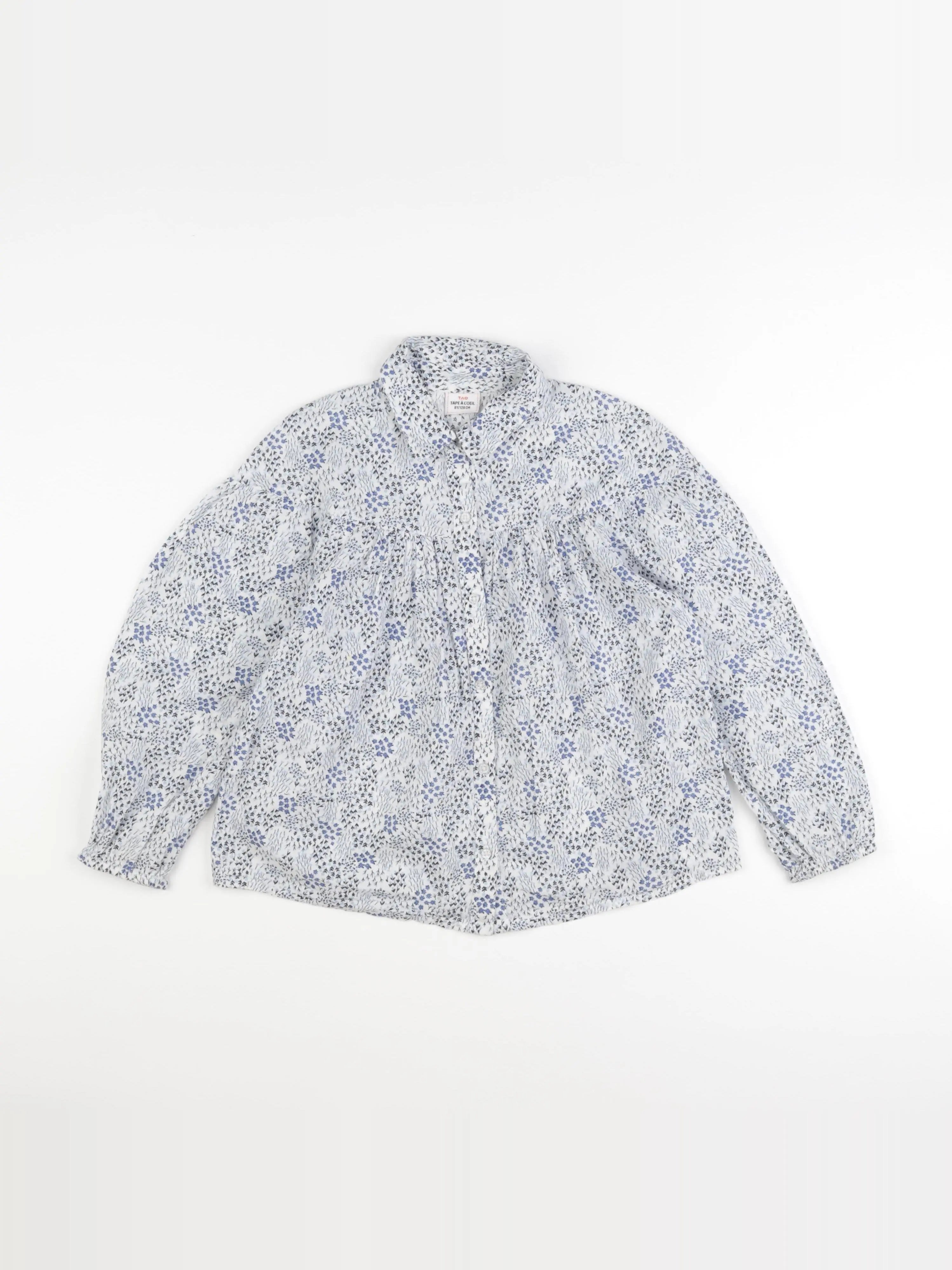 Tape à l'oeil - chemise bleu - 8 ans
