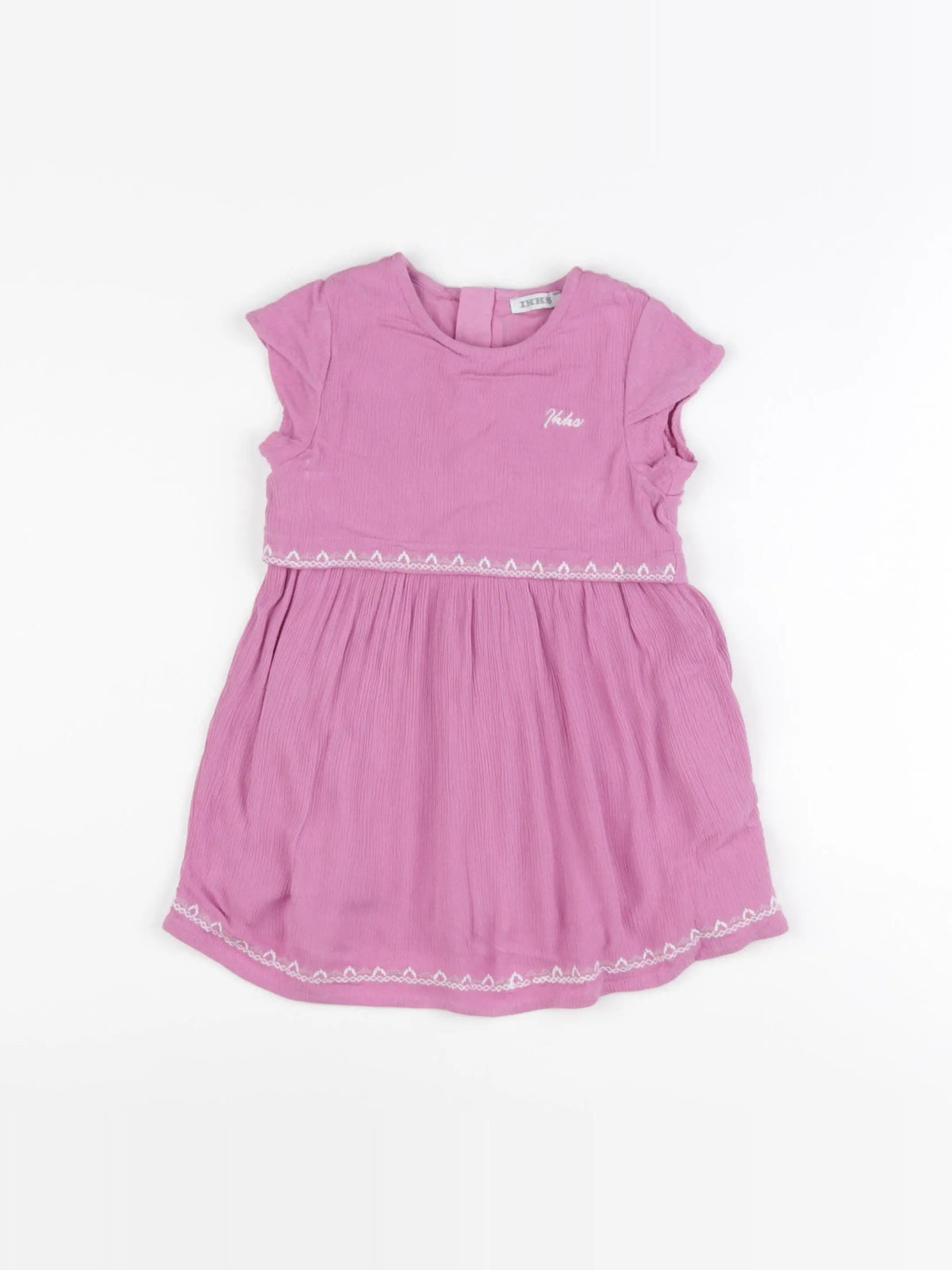 IKKS - robe rose - 18 mois