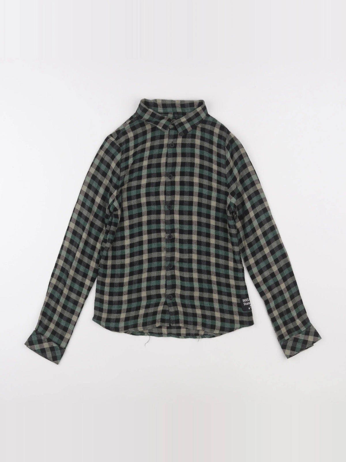 IKKS - chemise vert - 10 ans