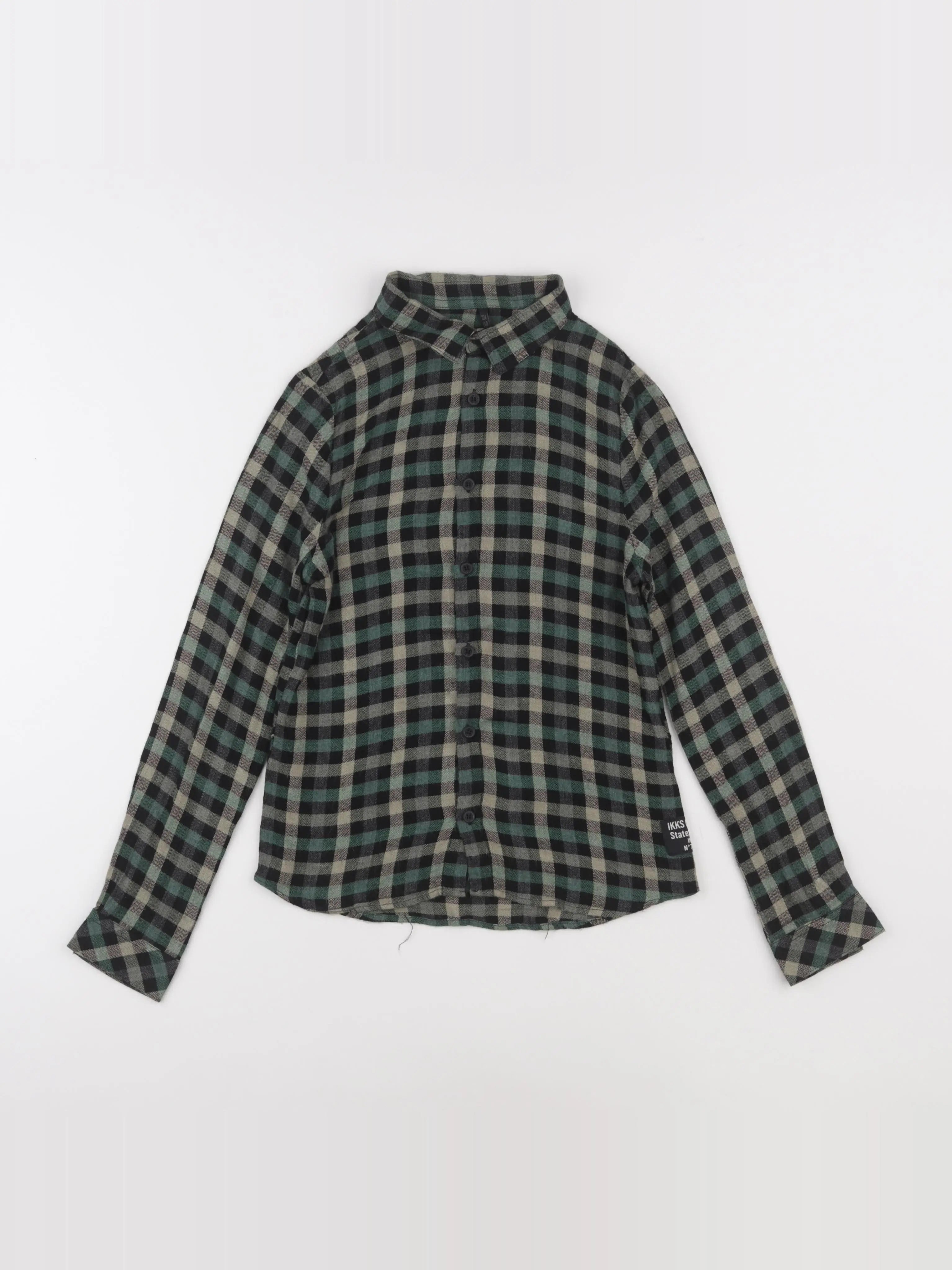 IKKS - chemise vert - 10 ans
