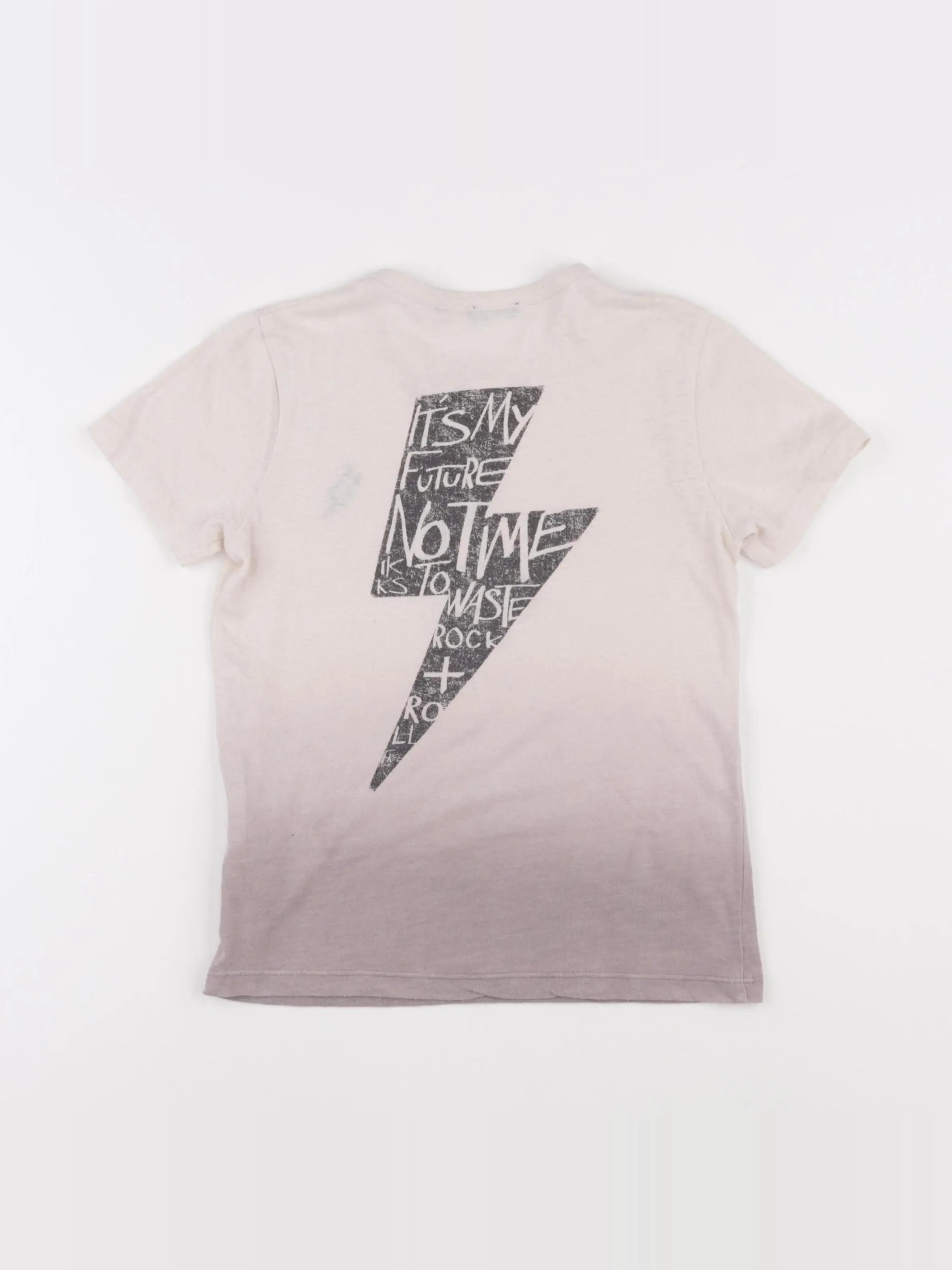 IKKS - tee-shirt beige - 6 ans