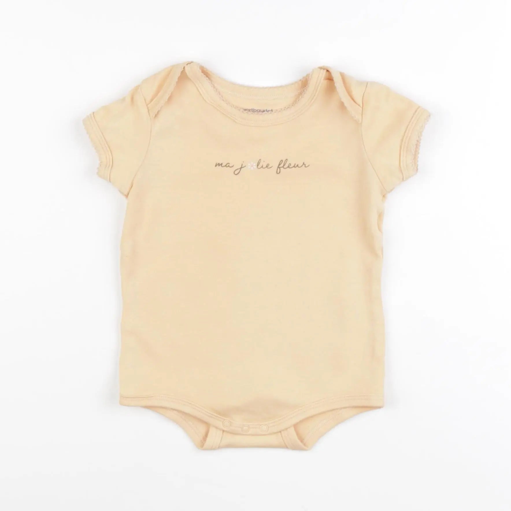 Vertbaudet - body orange - 24 mois