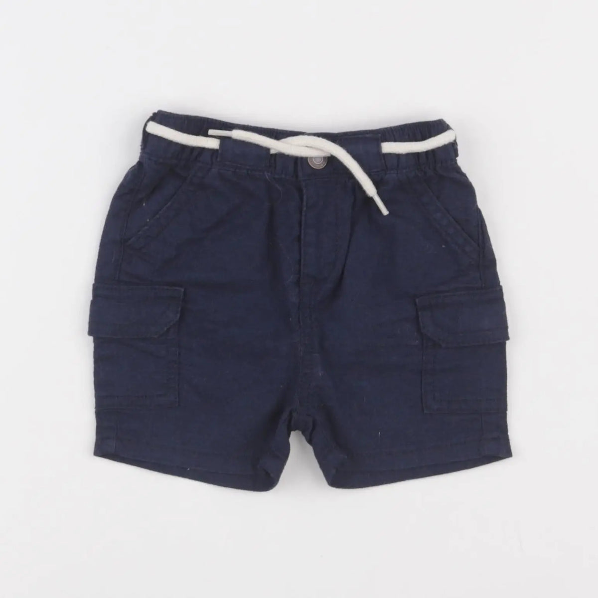 Vertbaudet - short bleu - 12 mois