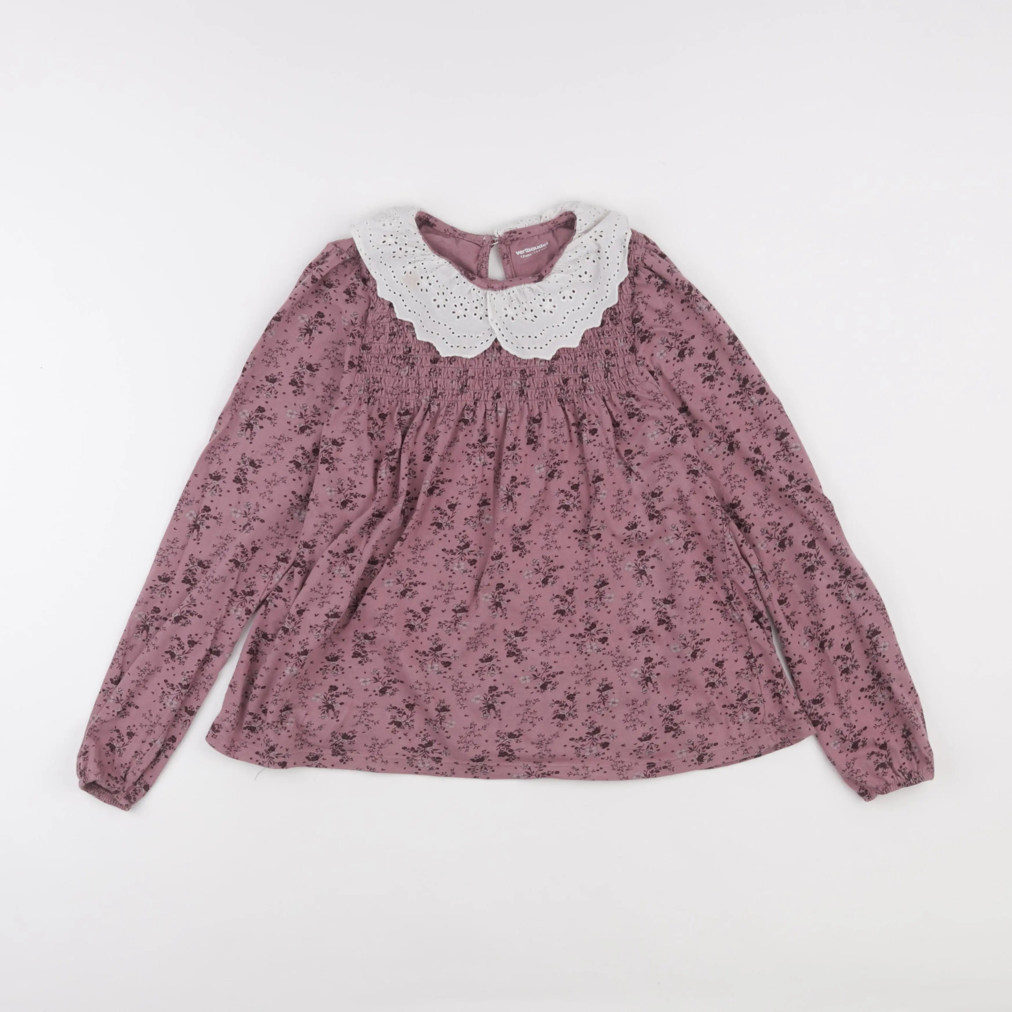 Vertbaudet - tee-shirt violet - 12 ans