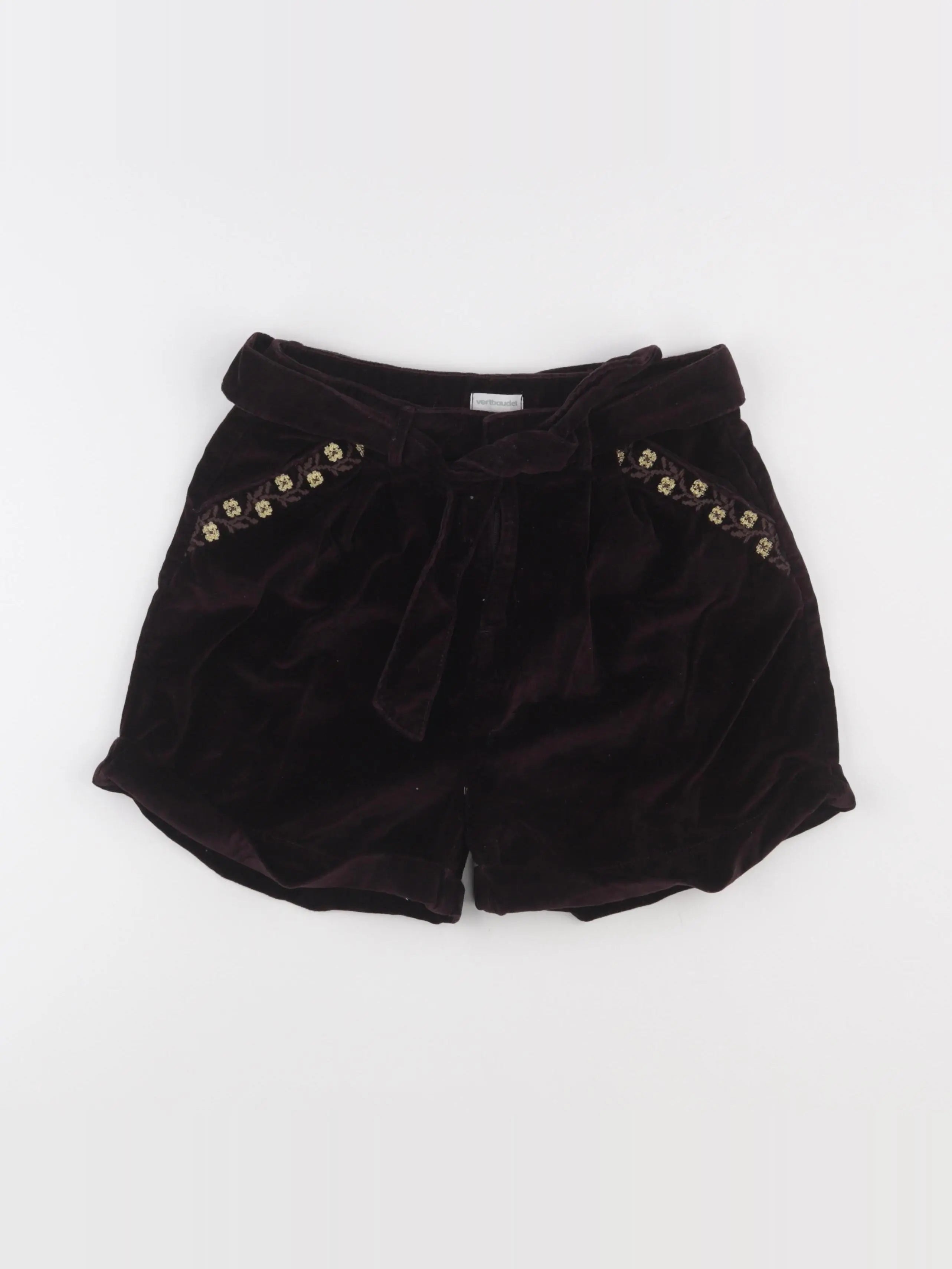 Vertbaudet - short violet - 12 ans