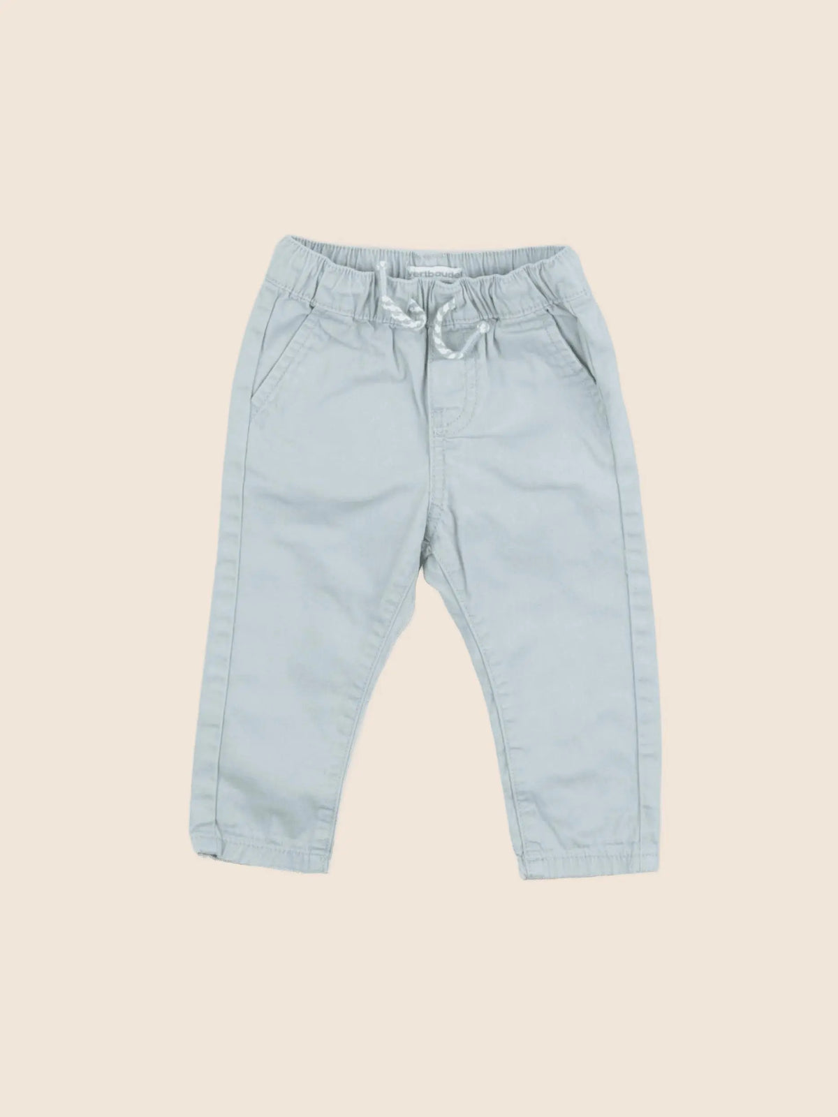 Vertbaudet - pantalon bleu - 6 mois