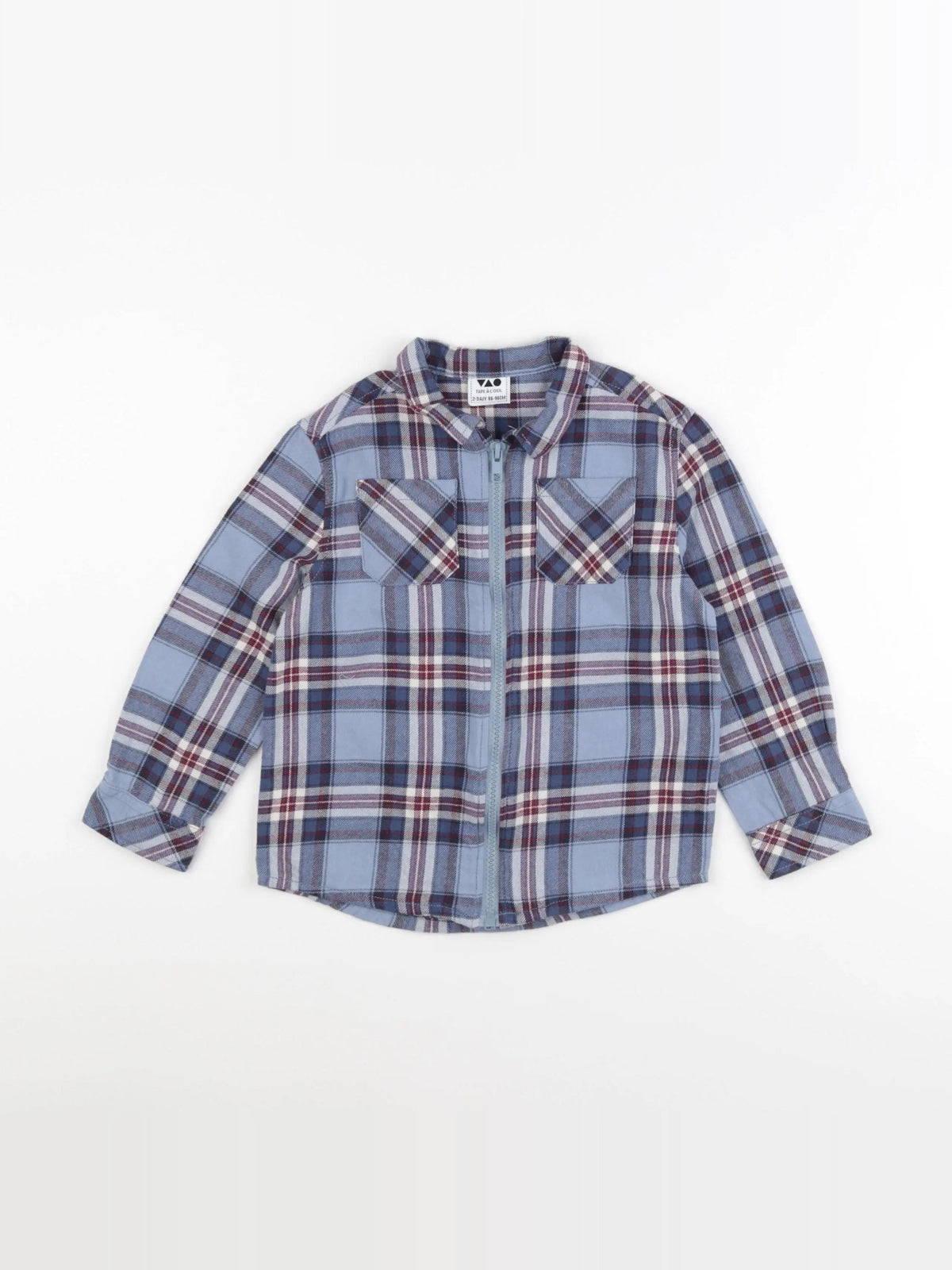 Tape à l'oeil - chemise bleu - 2/3 ans