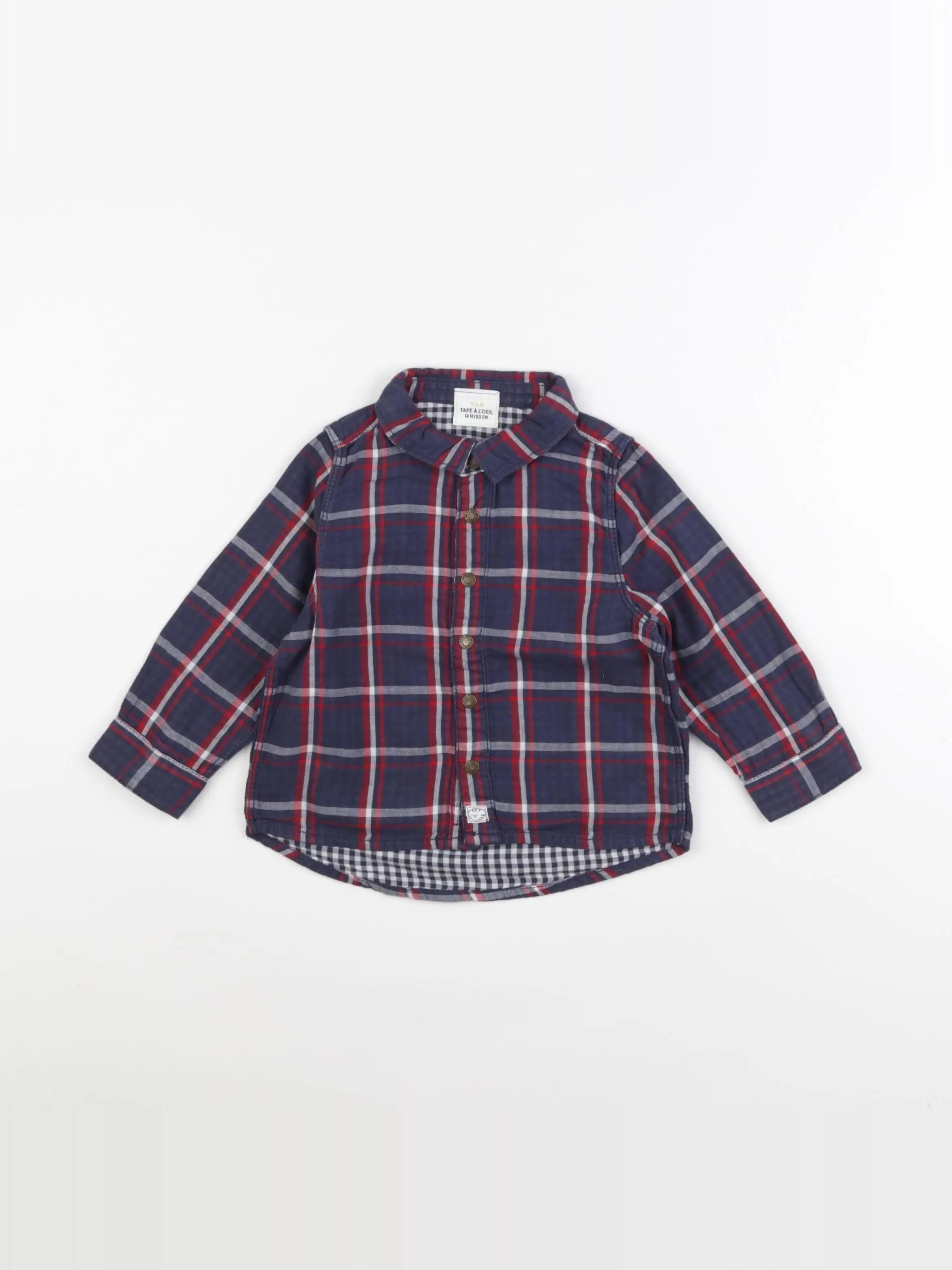 Tape à l'oeil - chemise multicolore - 18 mois