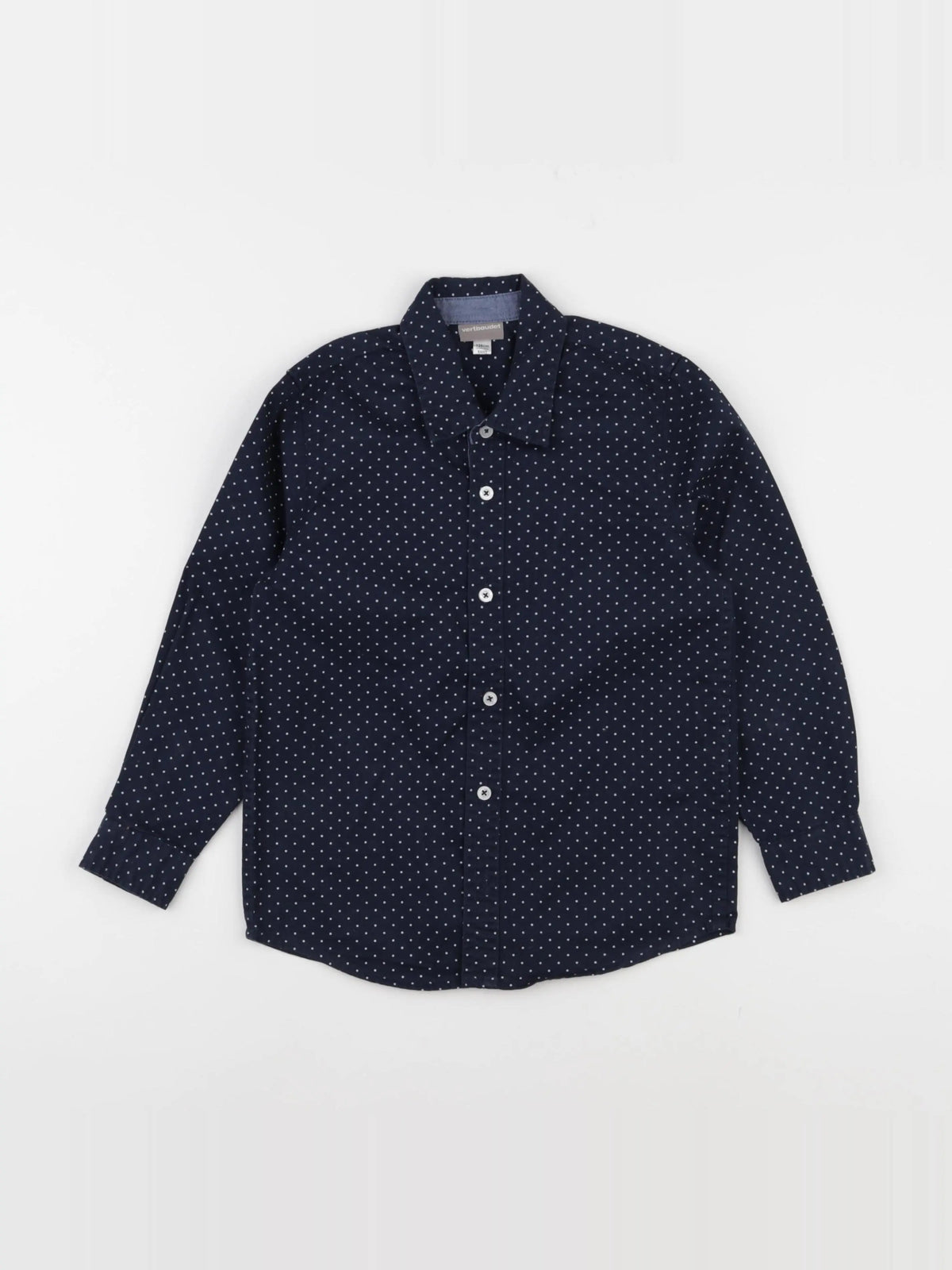 Vertbaudet - chemise bleu - 8 ans
