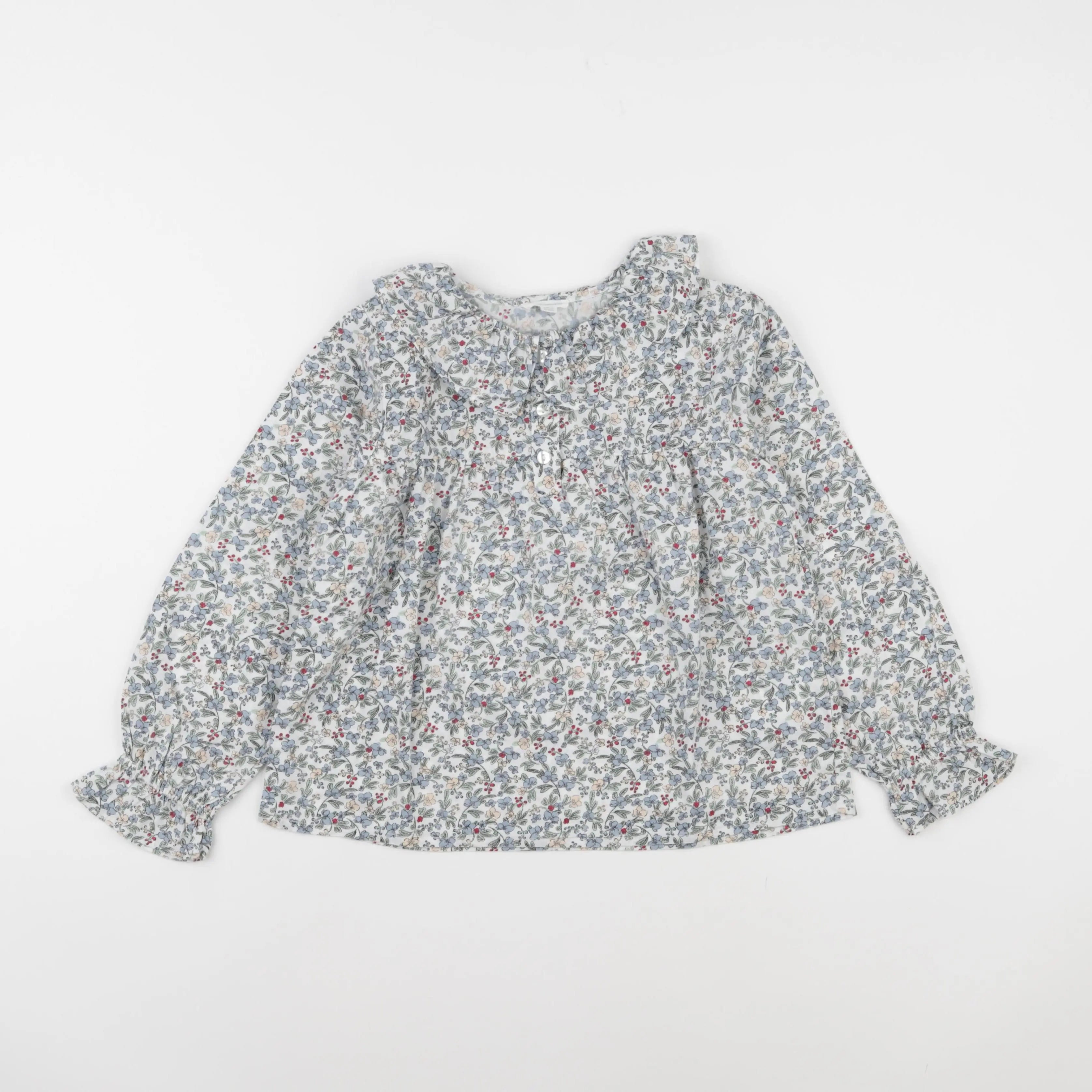 Vertbaudet - blouse multicolore - 8 ans