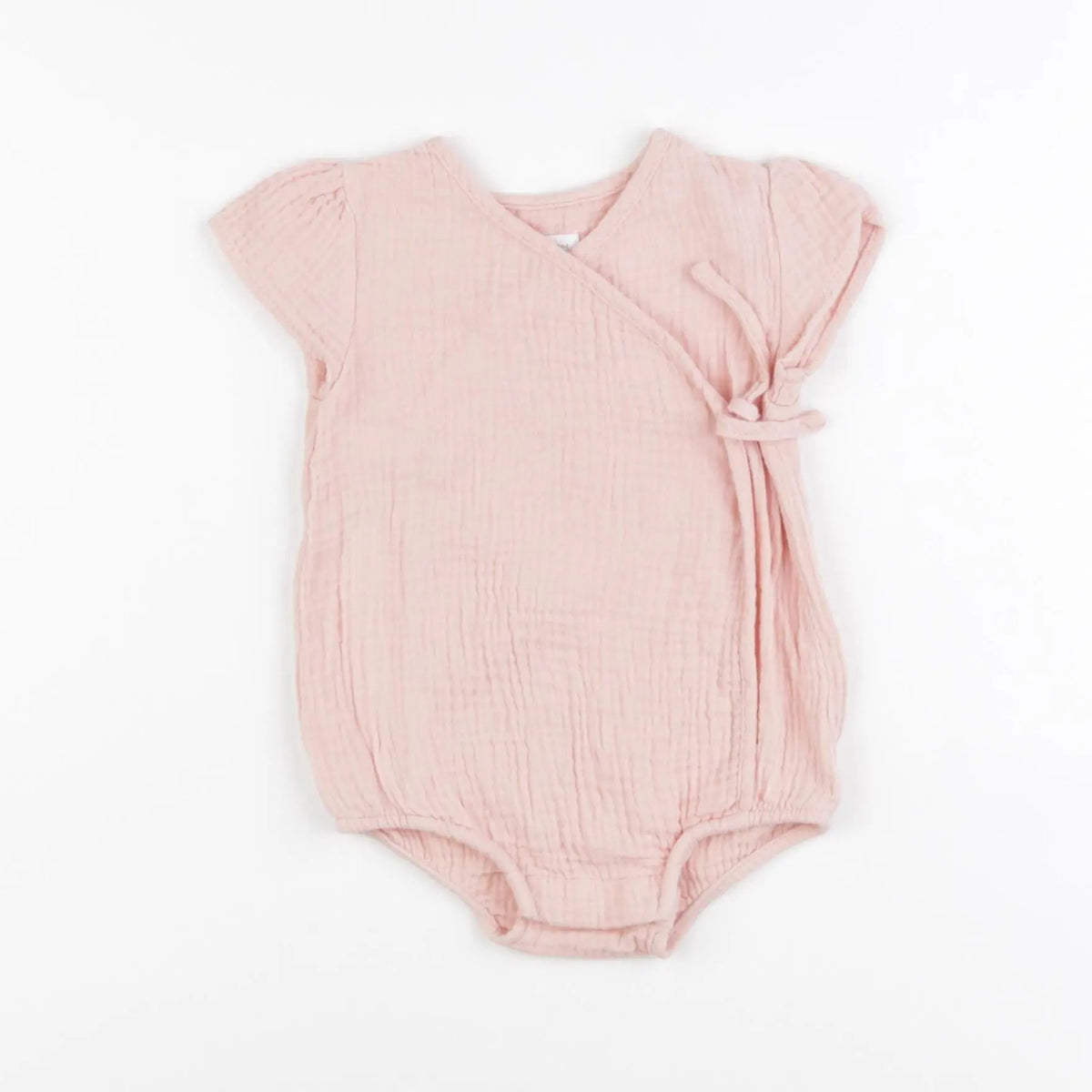 Vertbaudet - combinaison rose - 6 mois