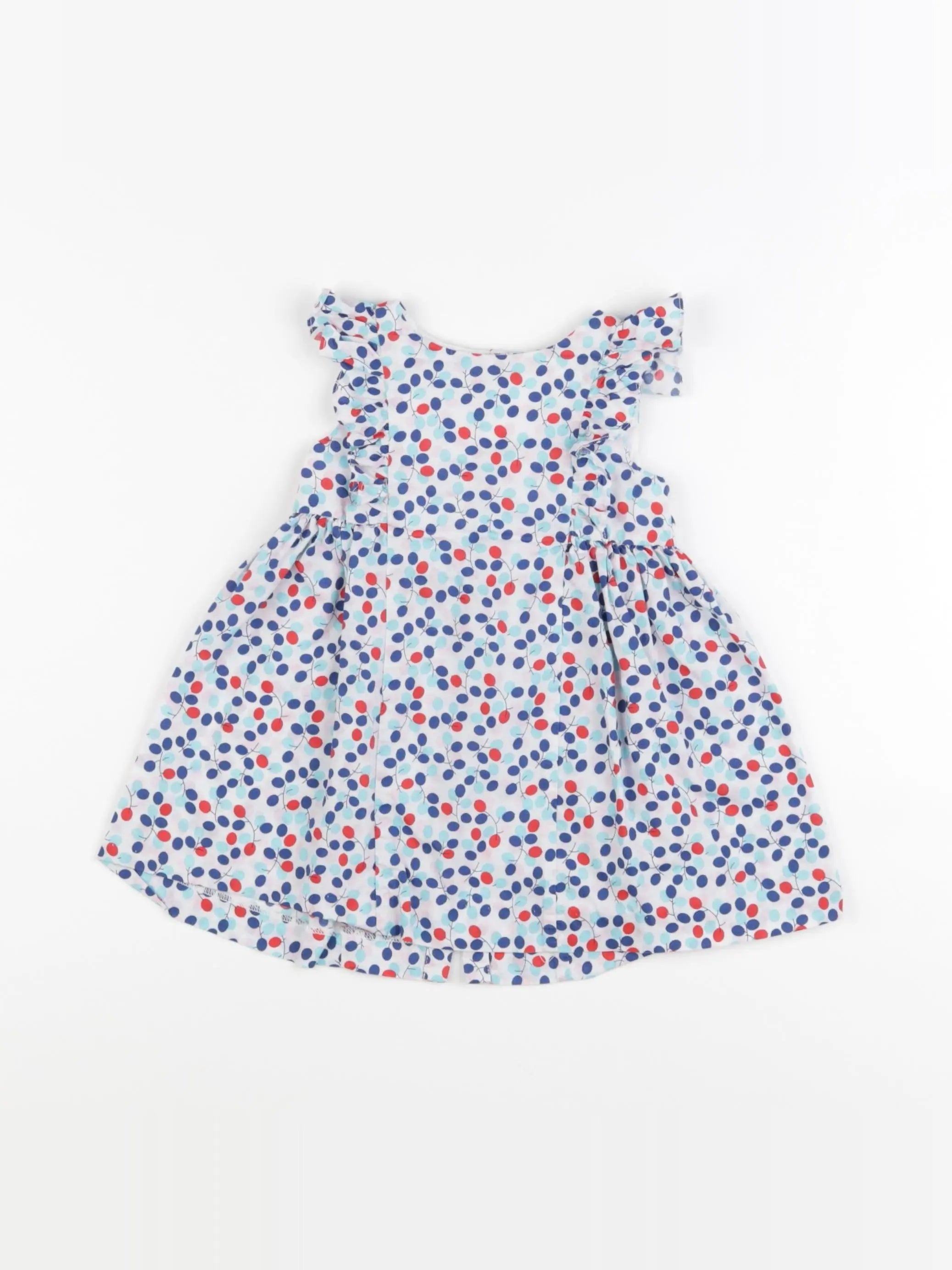 Jacadi - robe bleu - 12 mois