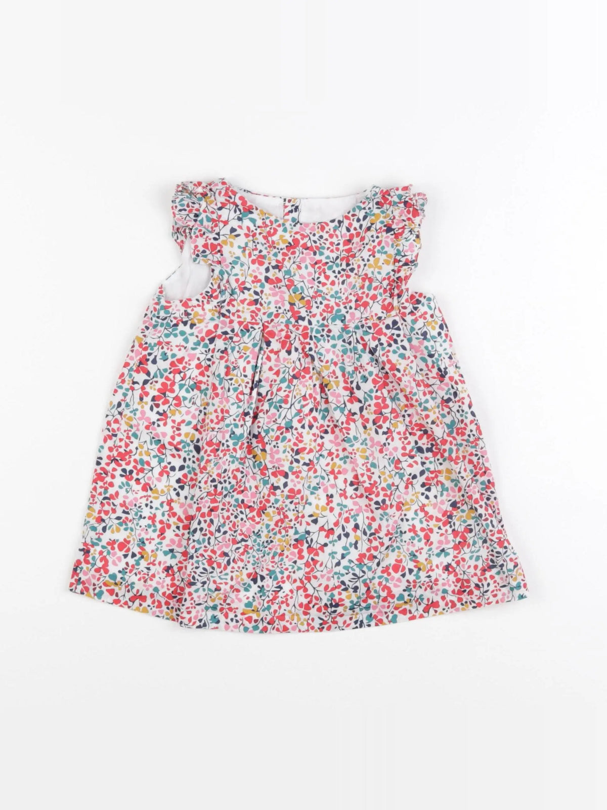 Jacadi - robe liberty multicolore - 12 mois