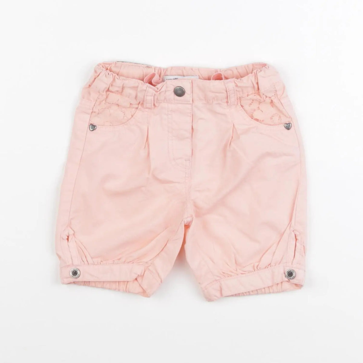 Vertbaudet - short rose - 18 mois