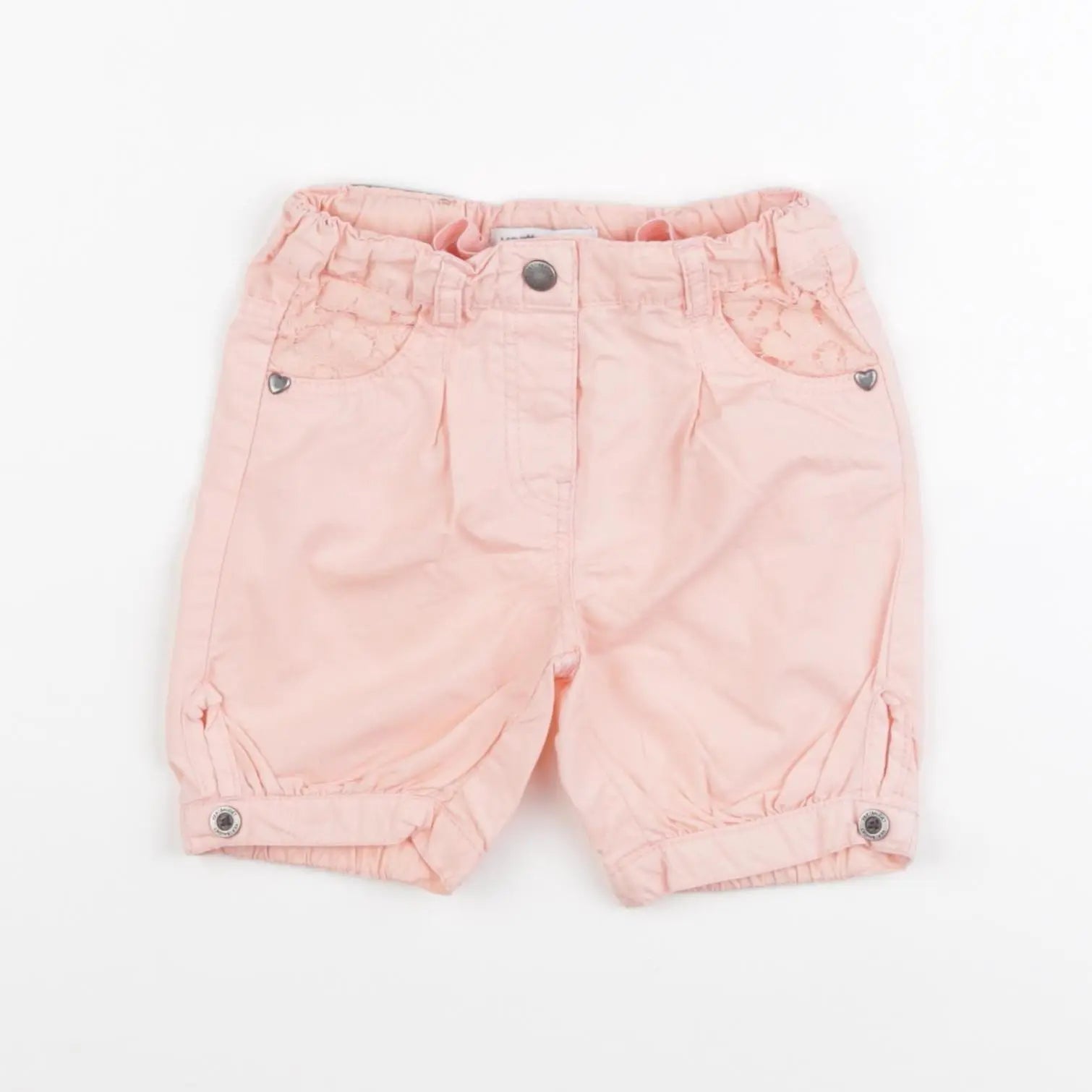 Vertbaudet - short rose - 18 mois