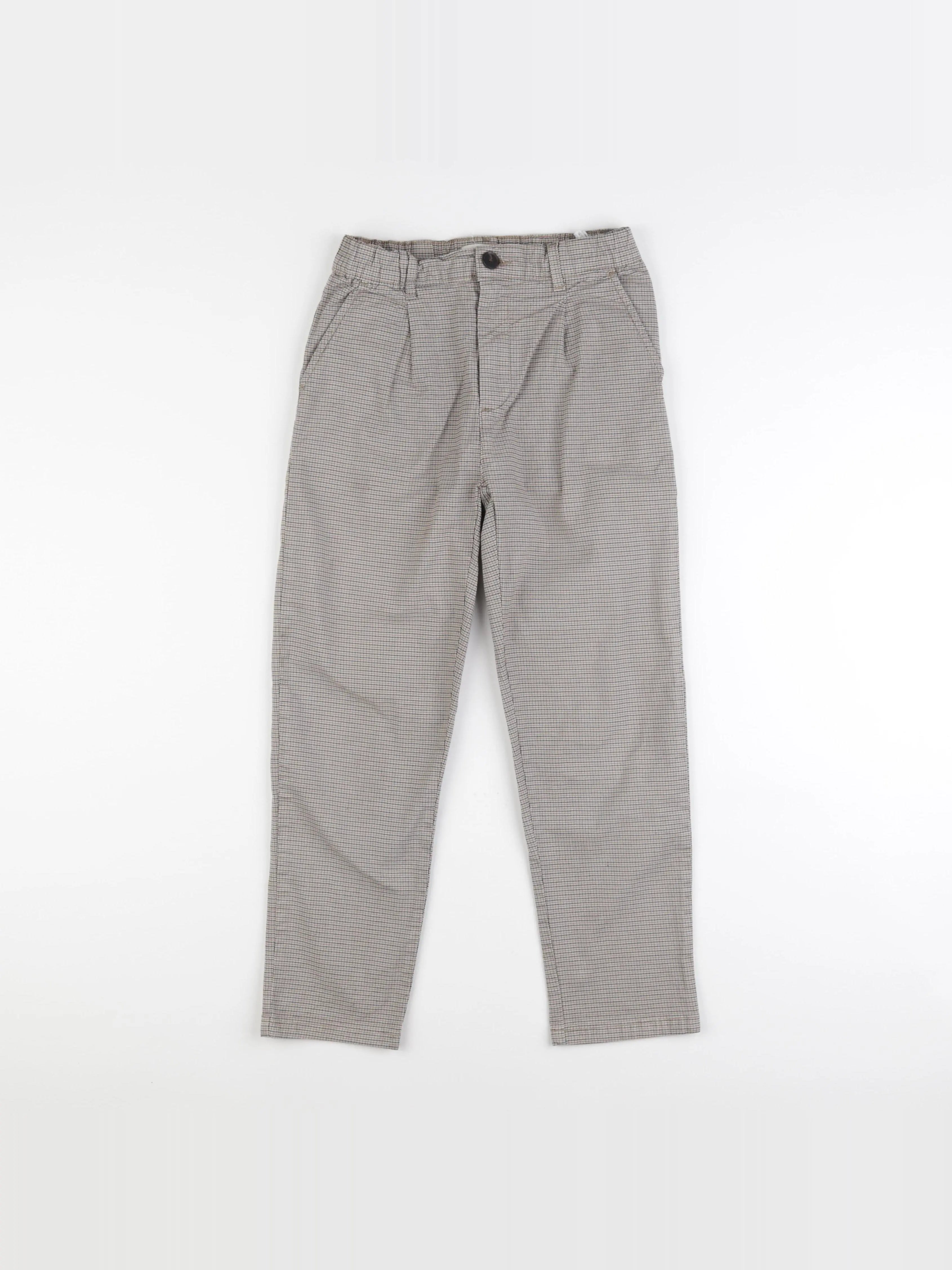 Zara - pantalon beige, marron - 10 ans