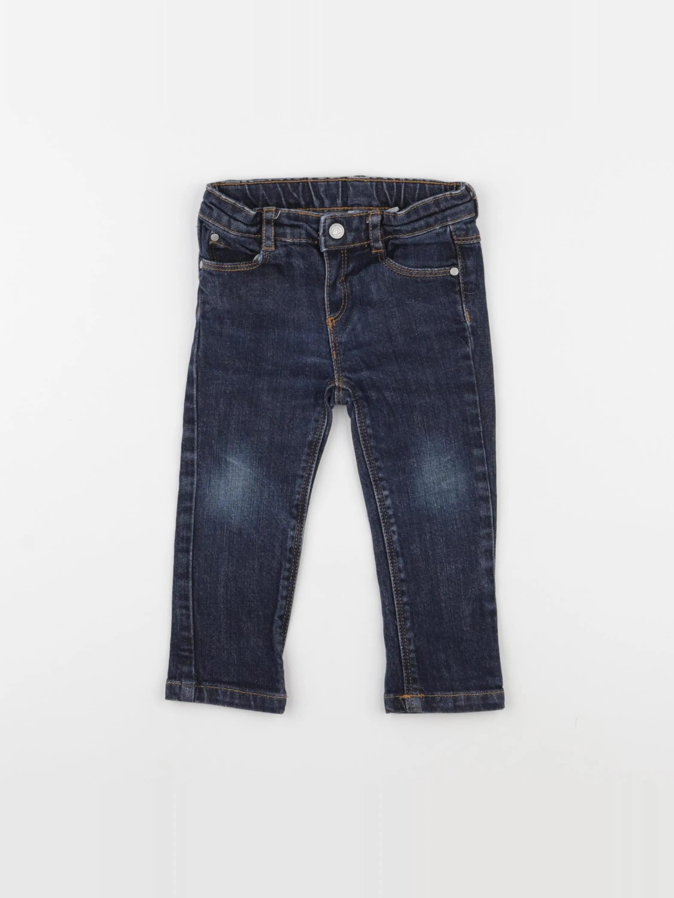 Petit Bateau - jean bleu - 18 mois