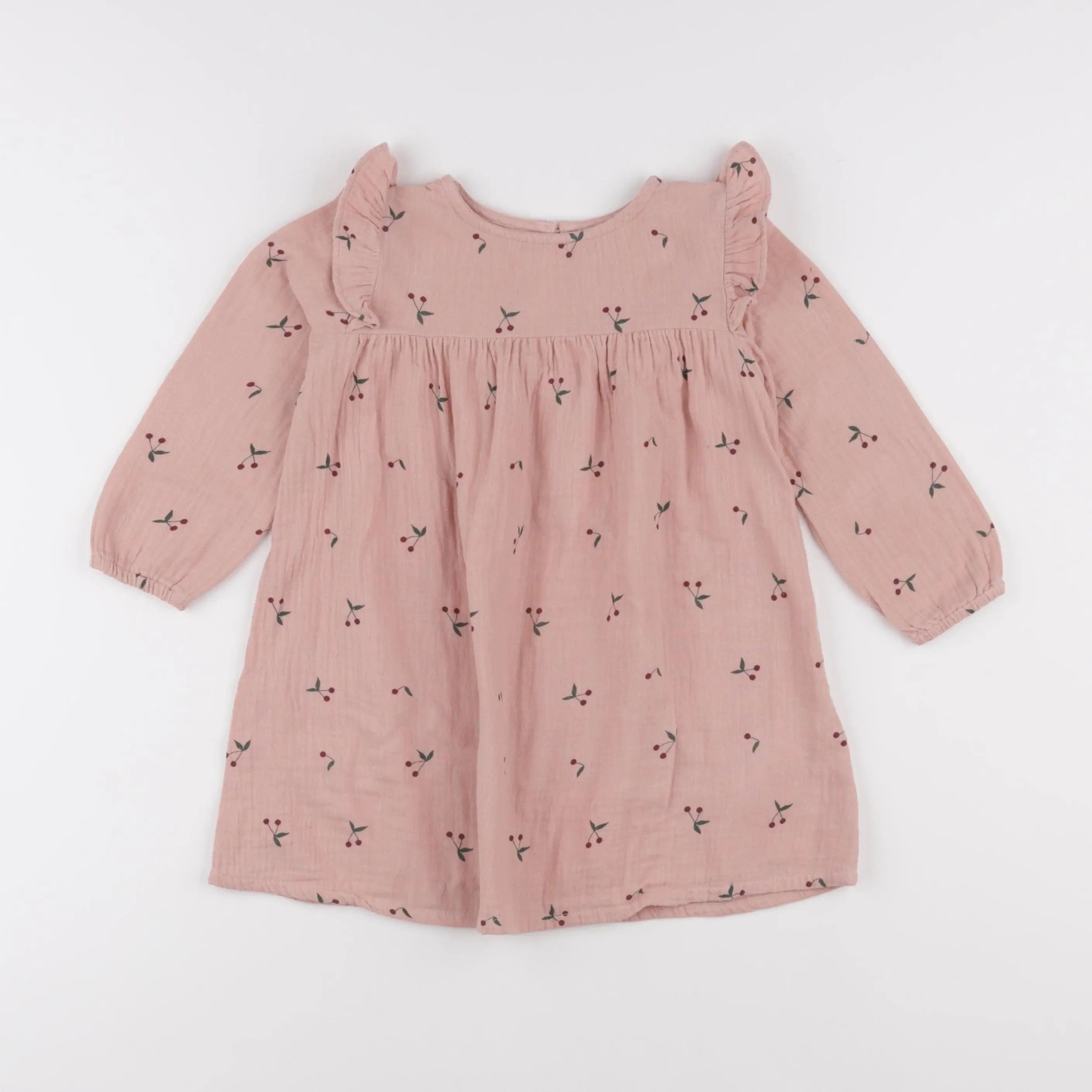 Vertbaudet - robe rose - 3 ans