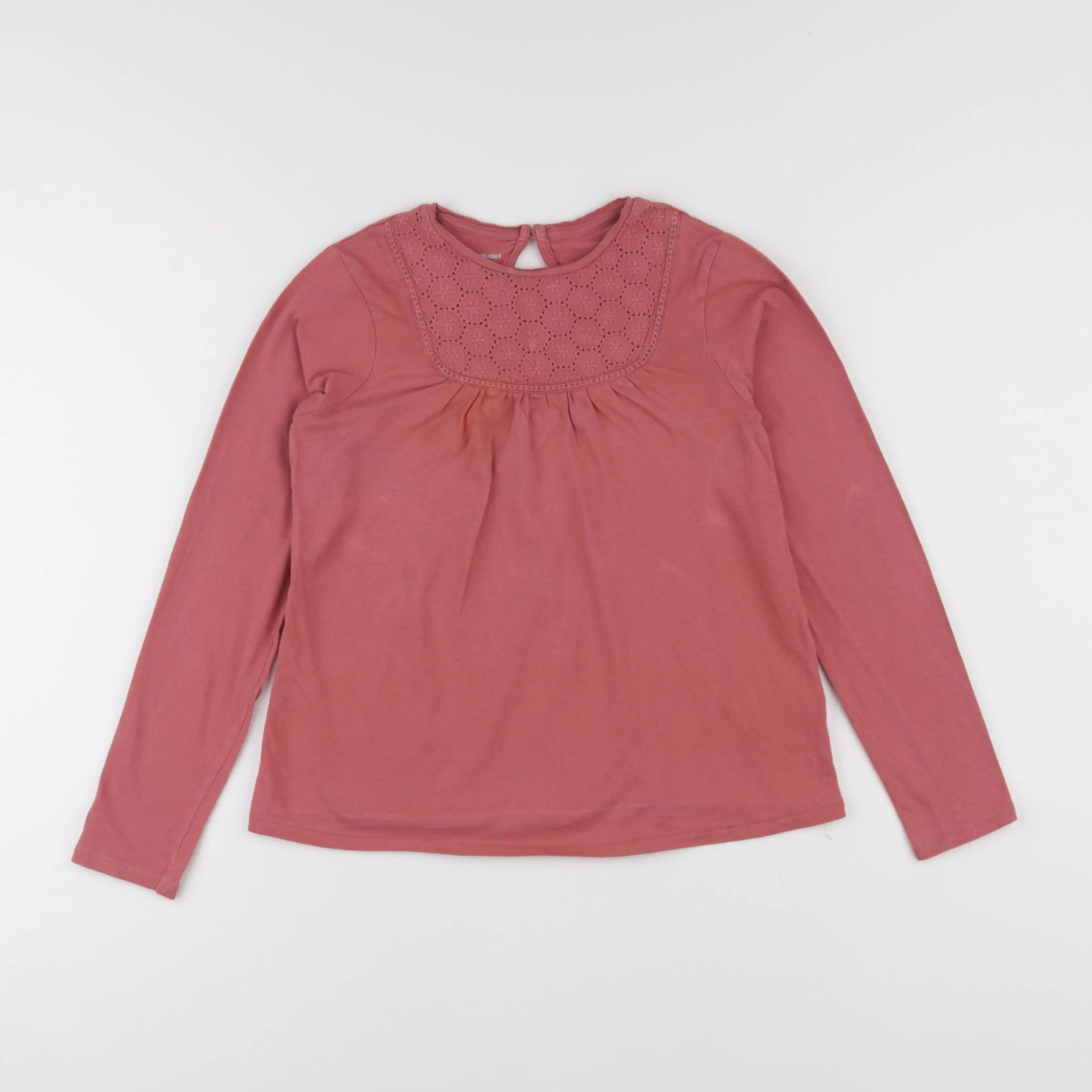 Vertbaudet - tee-shirt rose - 10 ans