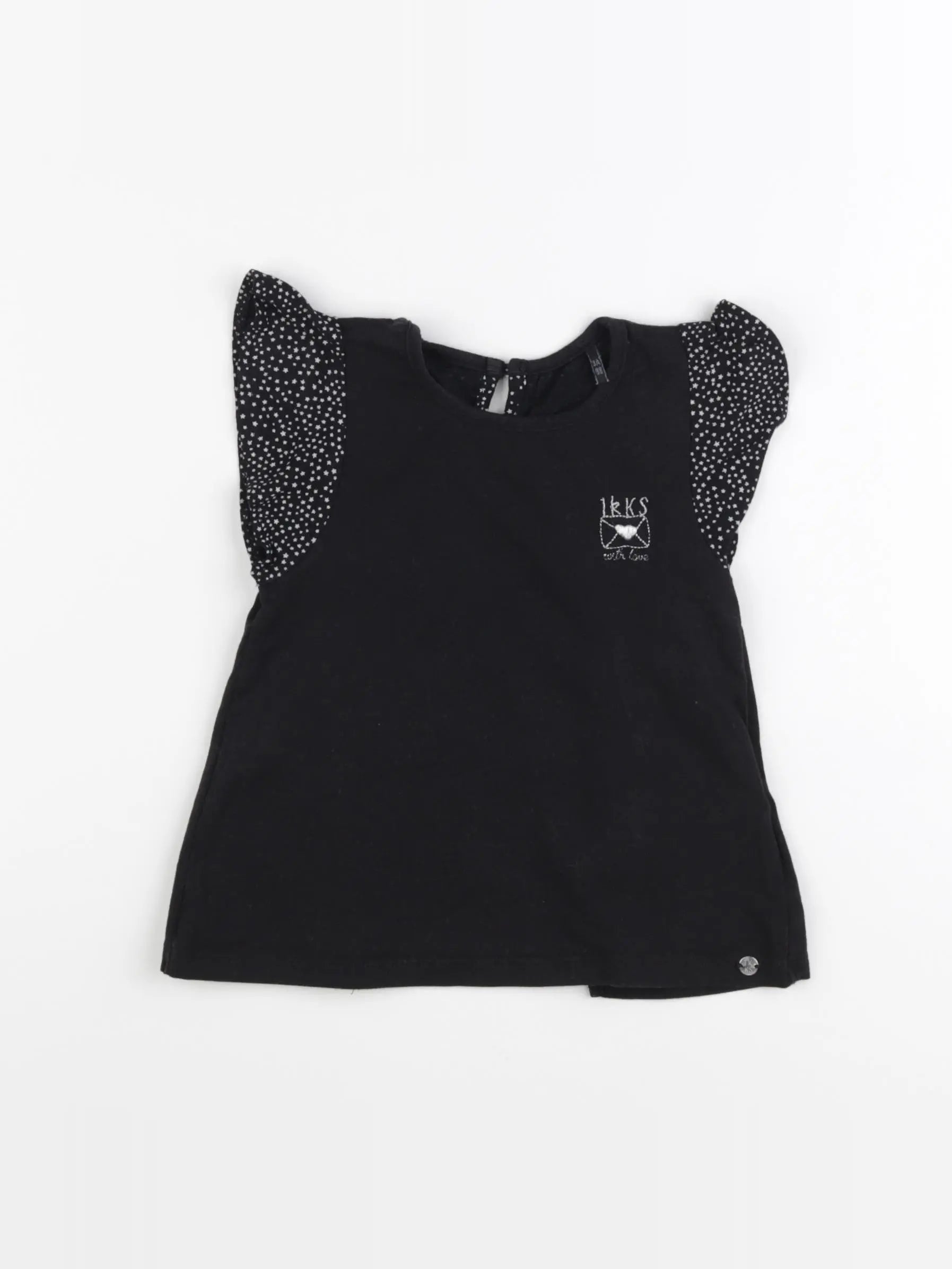 IKKS - tee-shirt noir - 3 ans