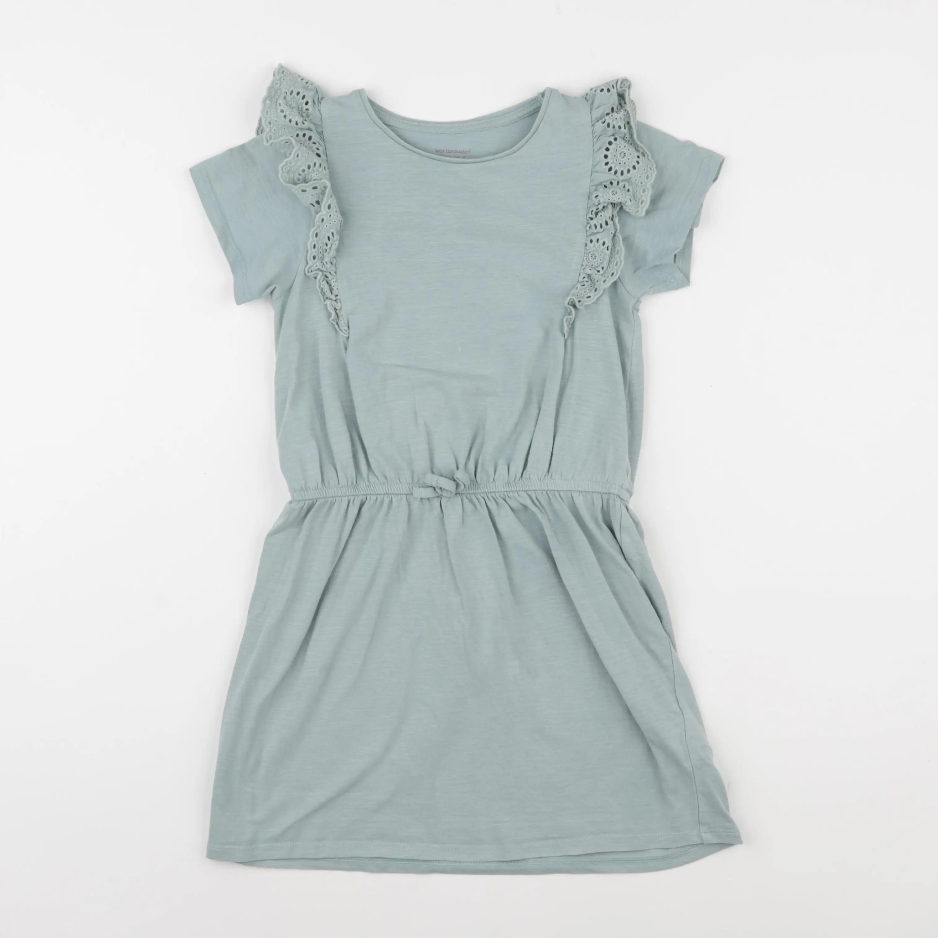 Vertbaudet - robe vert - 8 ans