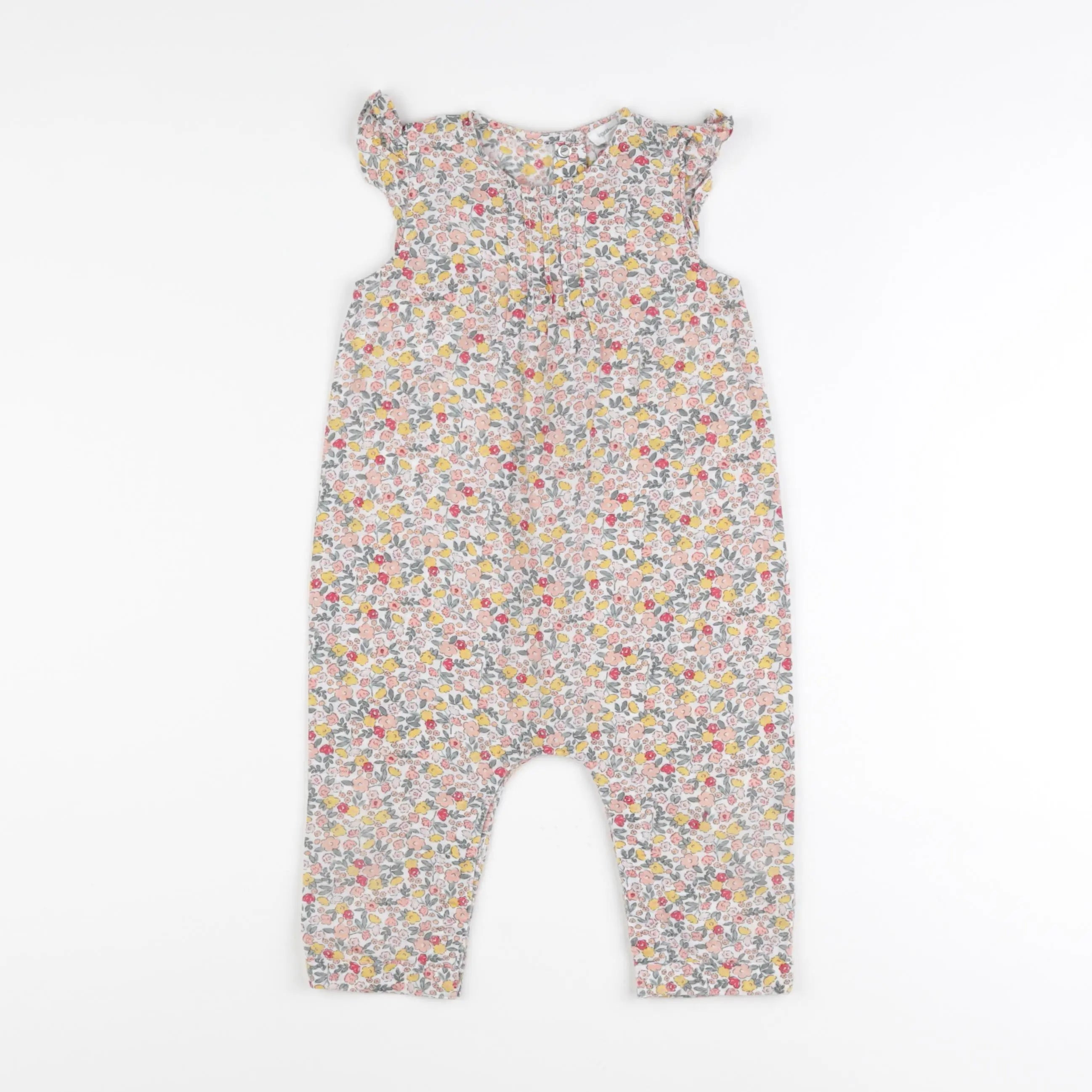 Vertbaudet - combinaison multicolore - 12 mois