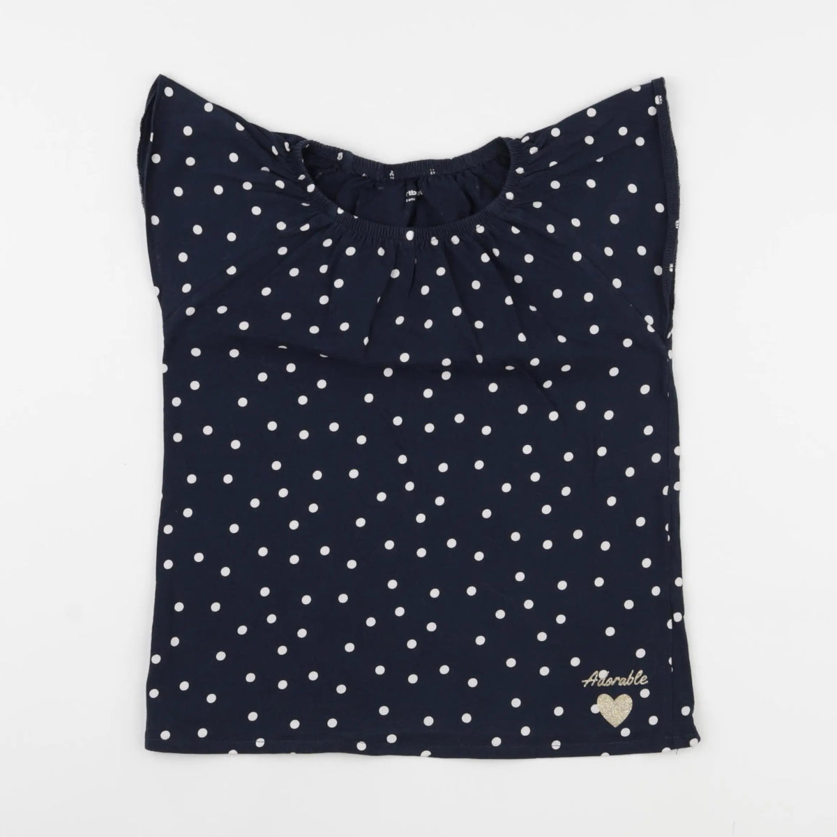 Vertbaudet - tee-shirt bleu - 8 ans
