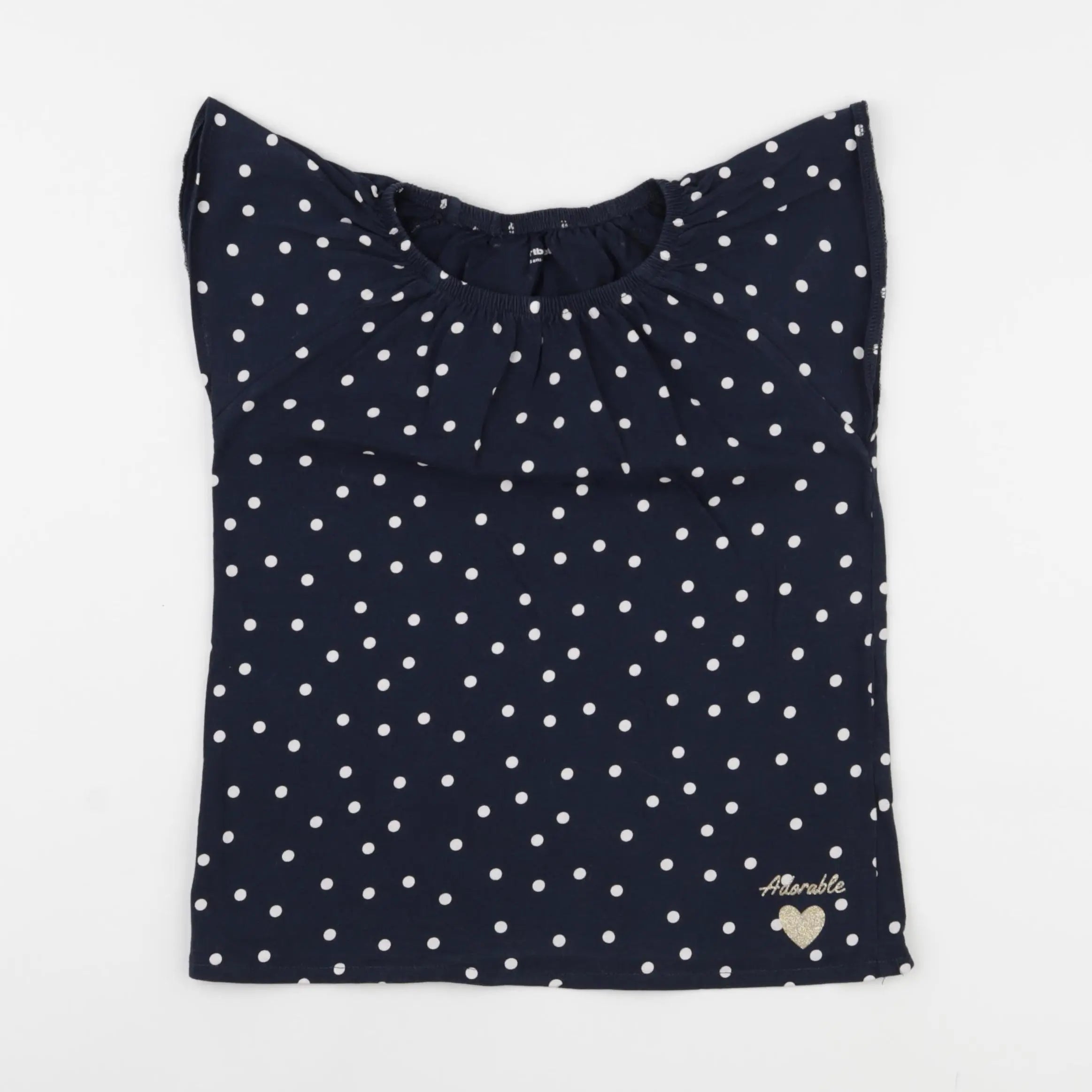Vertbaudet - tee-shirt bleu - 8 ans