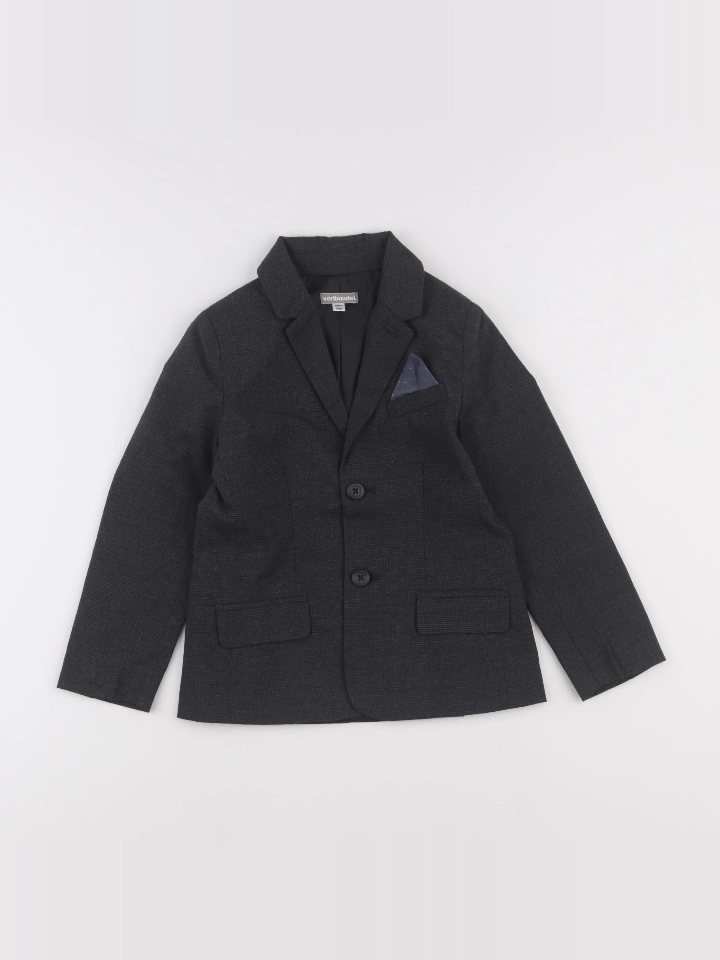 Vertbaudet - veste noir - 5 ans