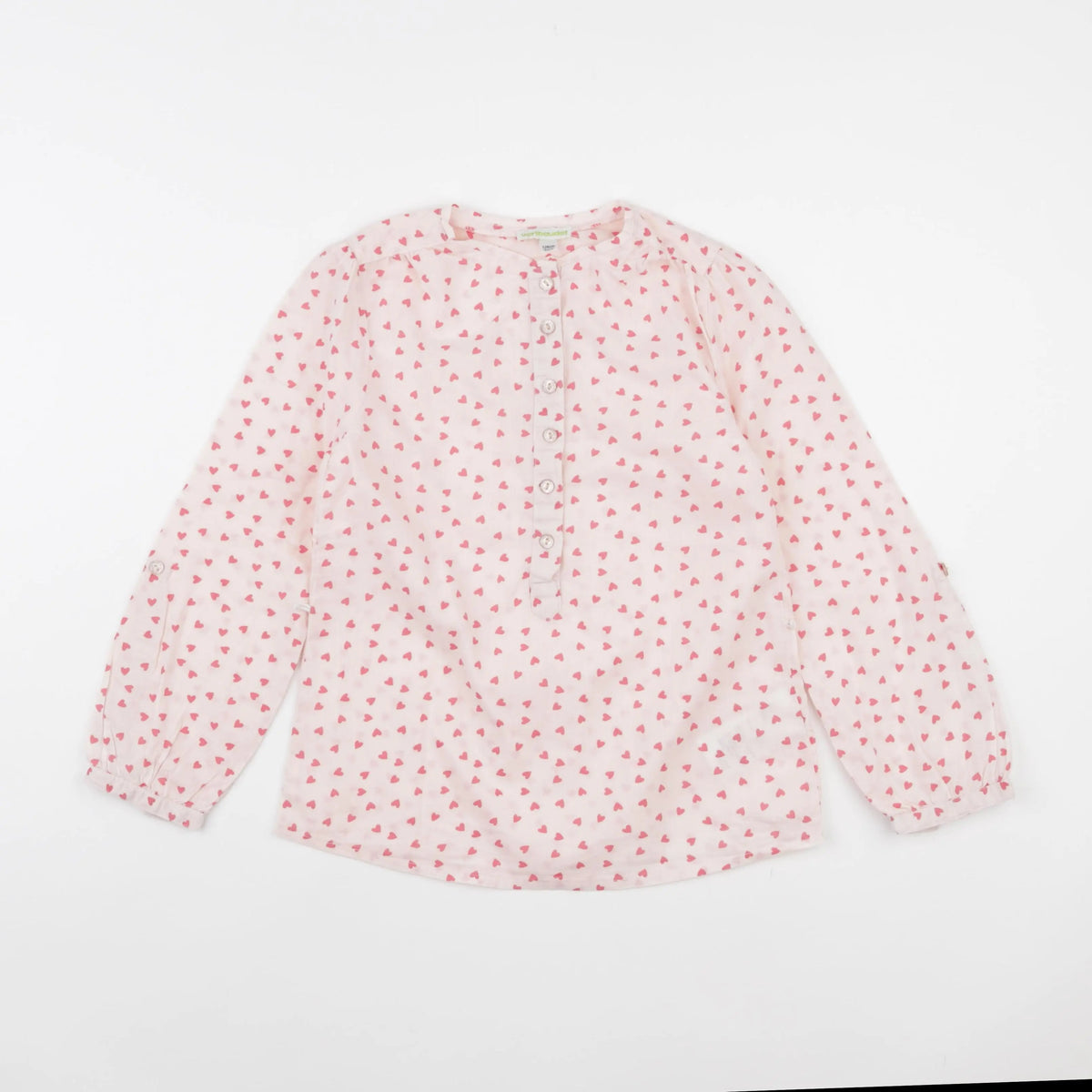 Vertbaudet - blouse rose - 8 ans