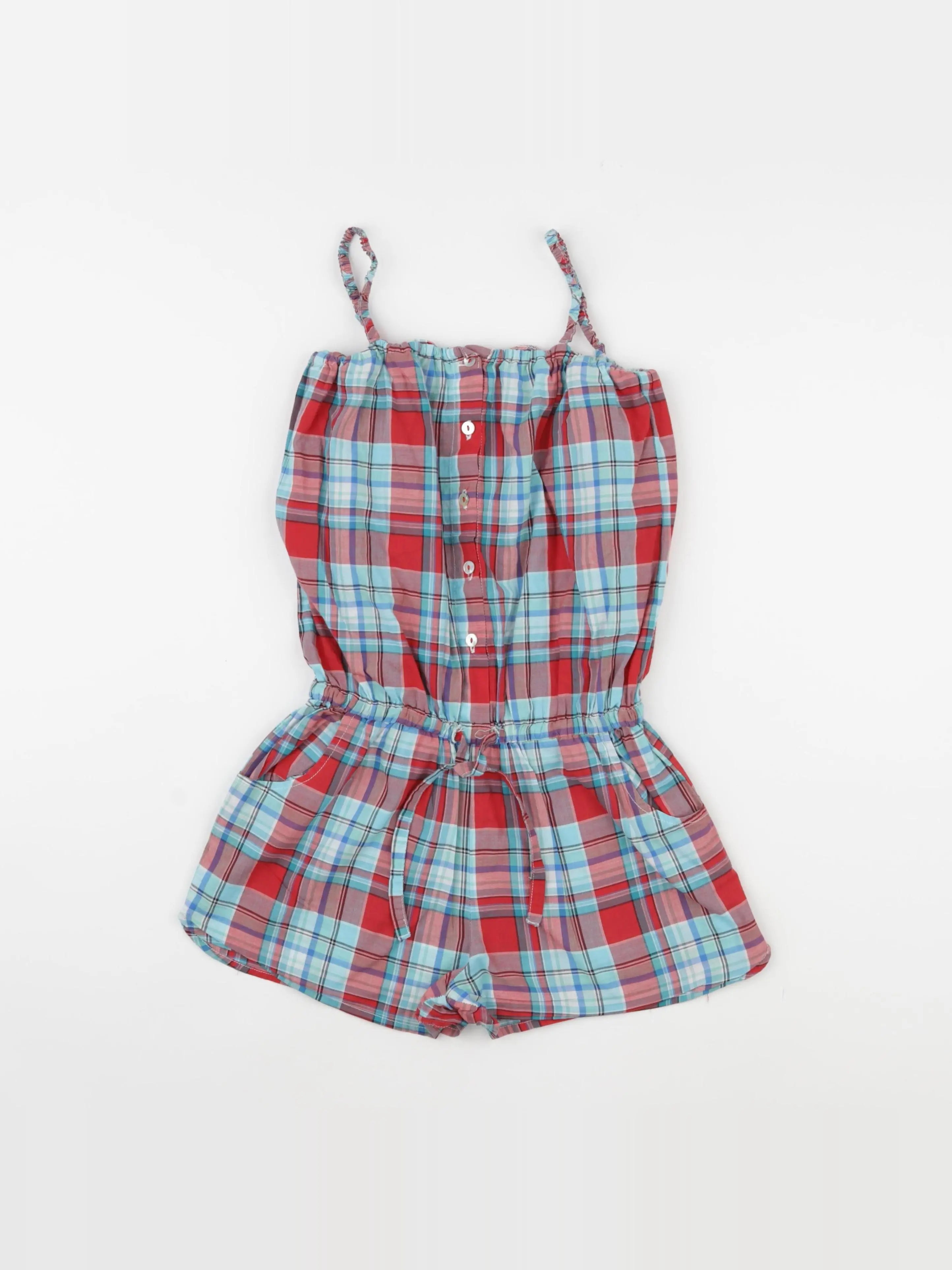 Rose et théo - combinaison bleu, rouge - 10 ans