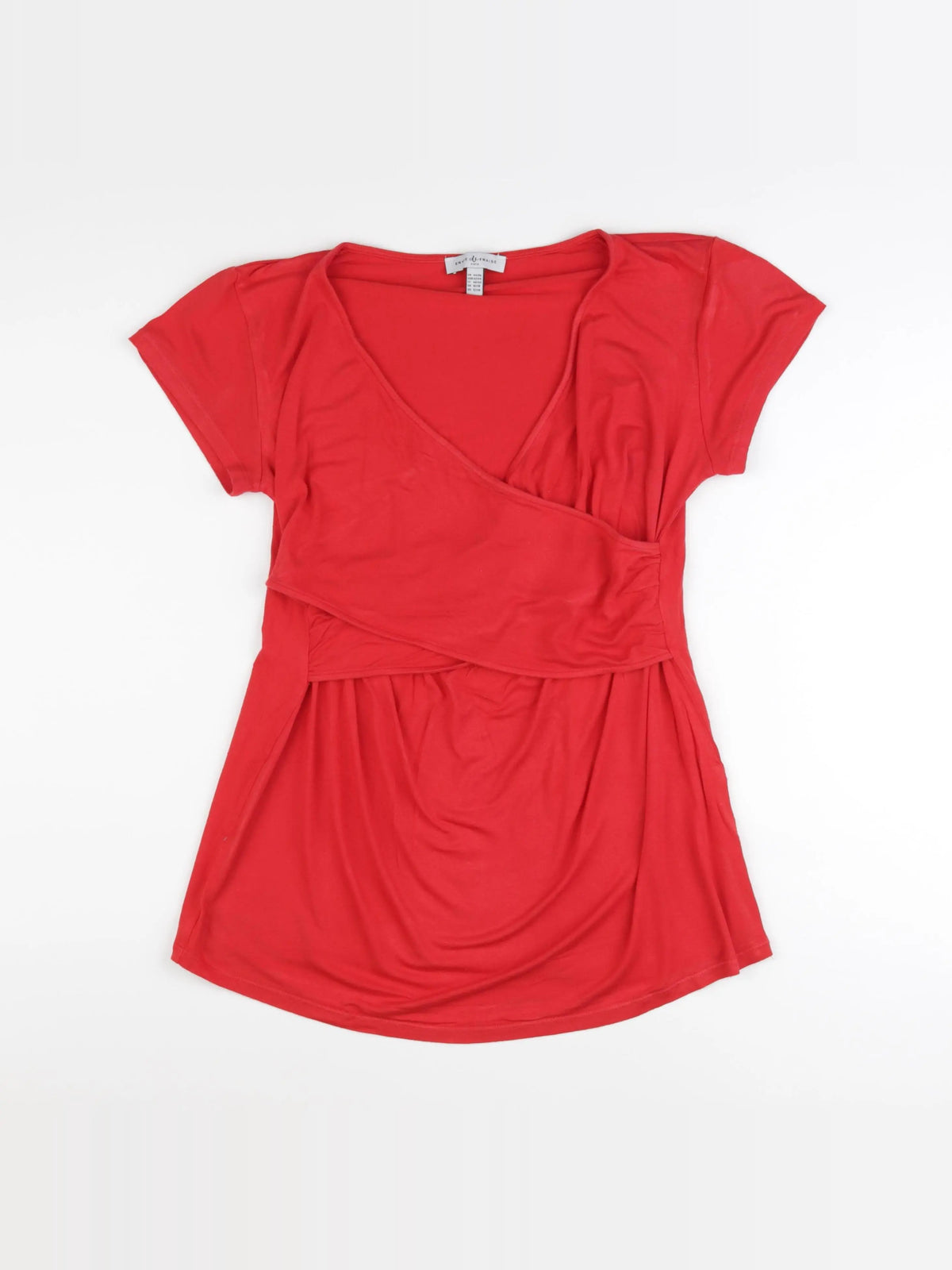 Envie de fraise - tee-shirt allaitement rouge - 44 à 46